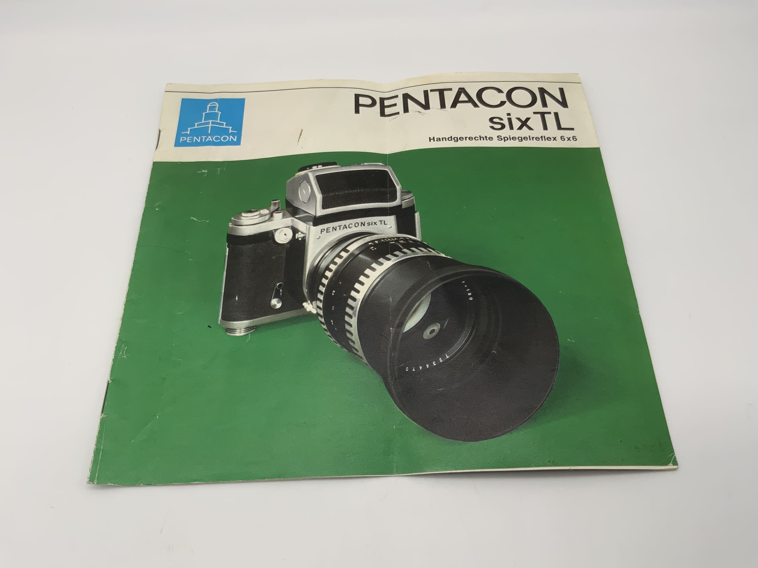 Pentacon sixTL Handheld SLR 6x6 Brochure Leaflet German