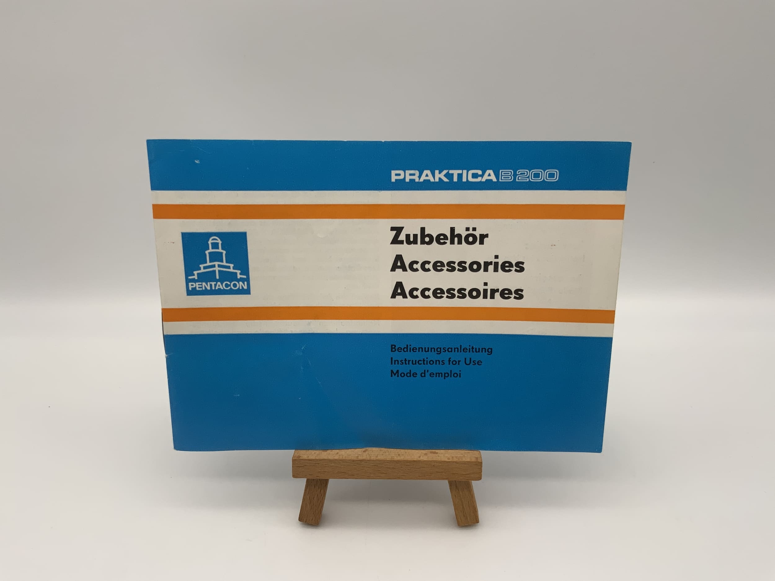 Pentacon Praktica B200 Accessories User Manual German