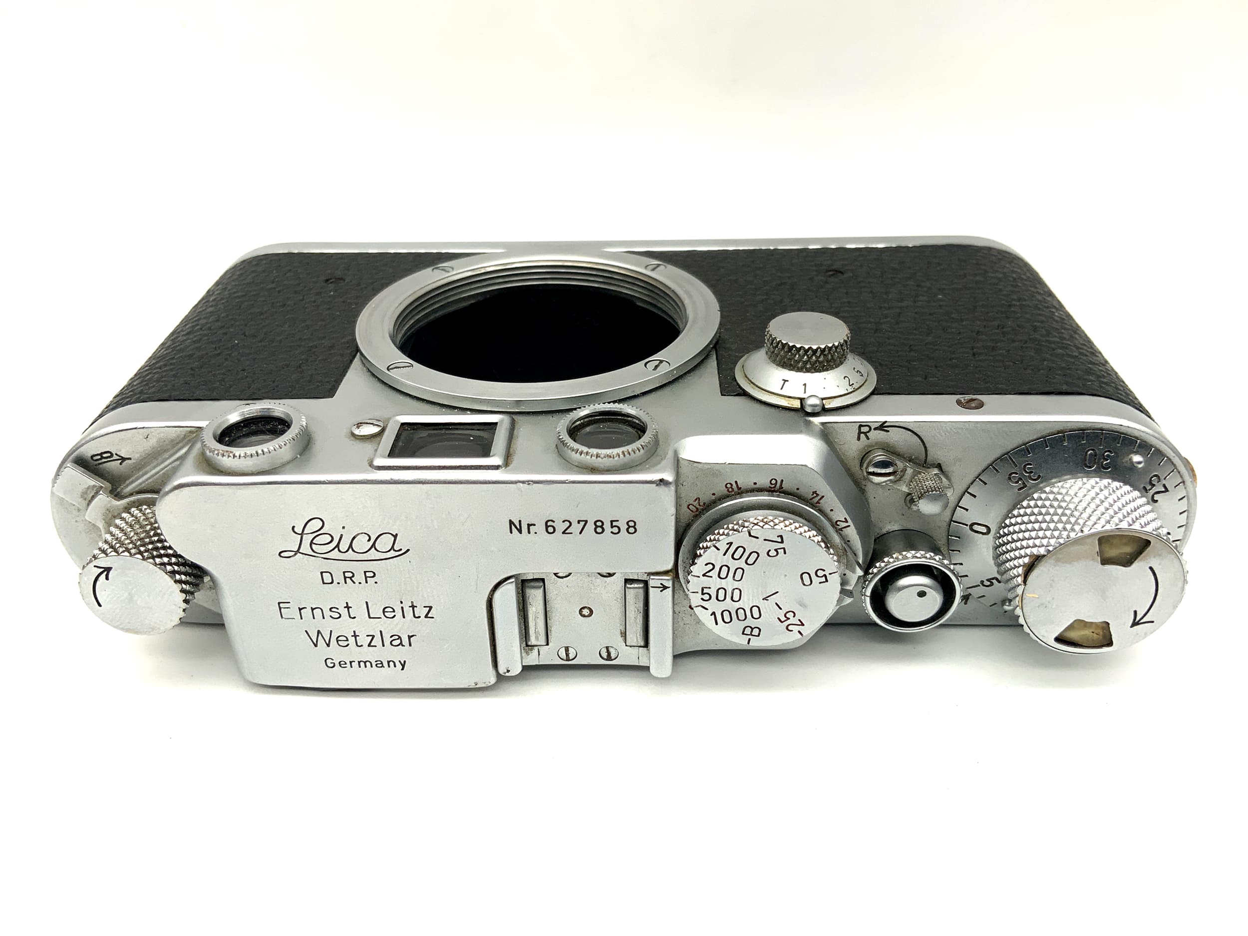 Leitz Leica IIIf No. 627858 Rangefinder Camera Body Screw Leica (L39)