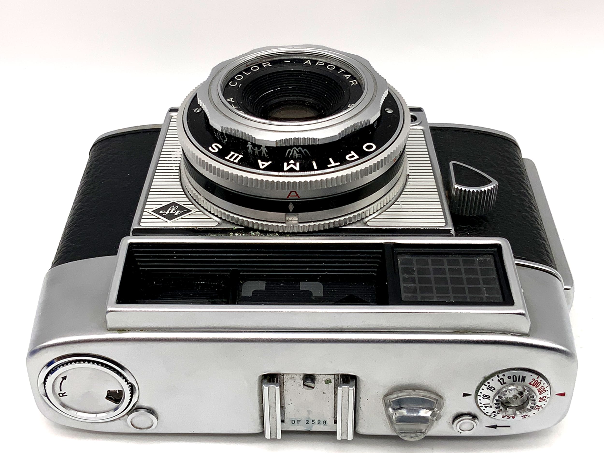 Agfa Optima III S viewfinder camera with Color-Apotar 1:2.8/45 Compur analog camera