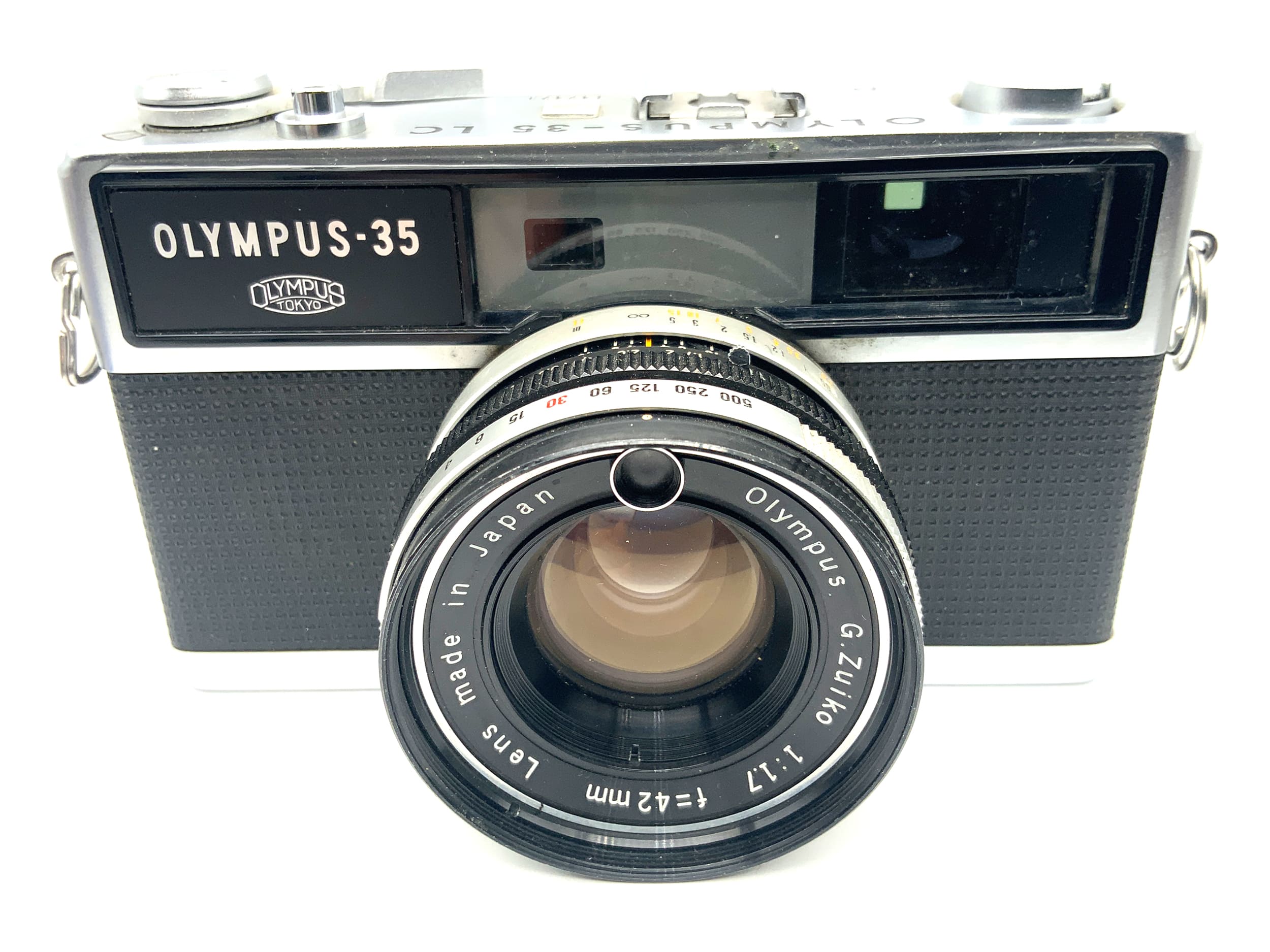 Olympus 35 LC rangefinder camera with G.Zuiko 42mm 1:1.7 lens! Beli defective!