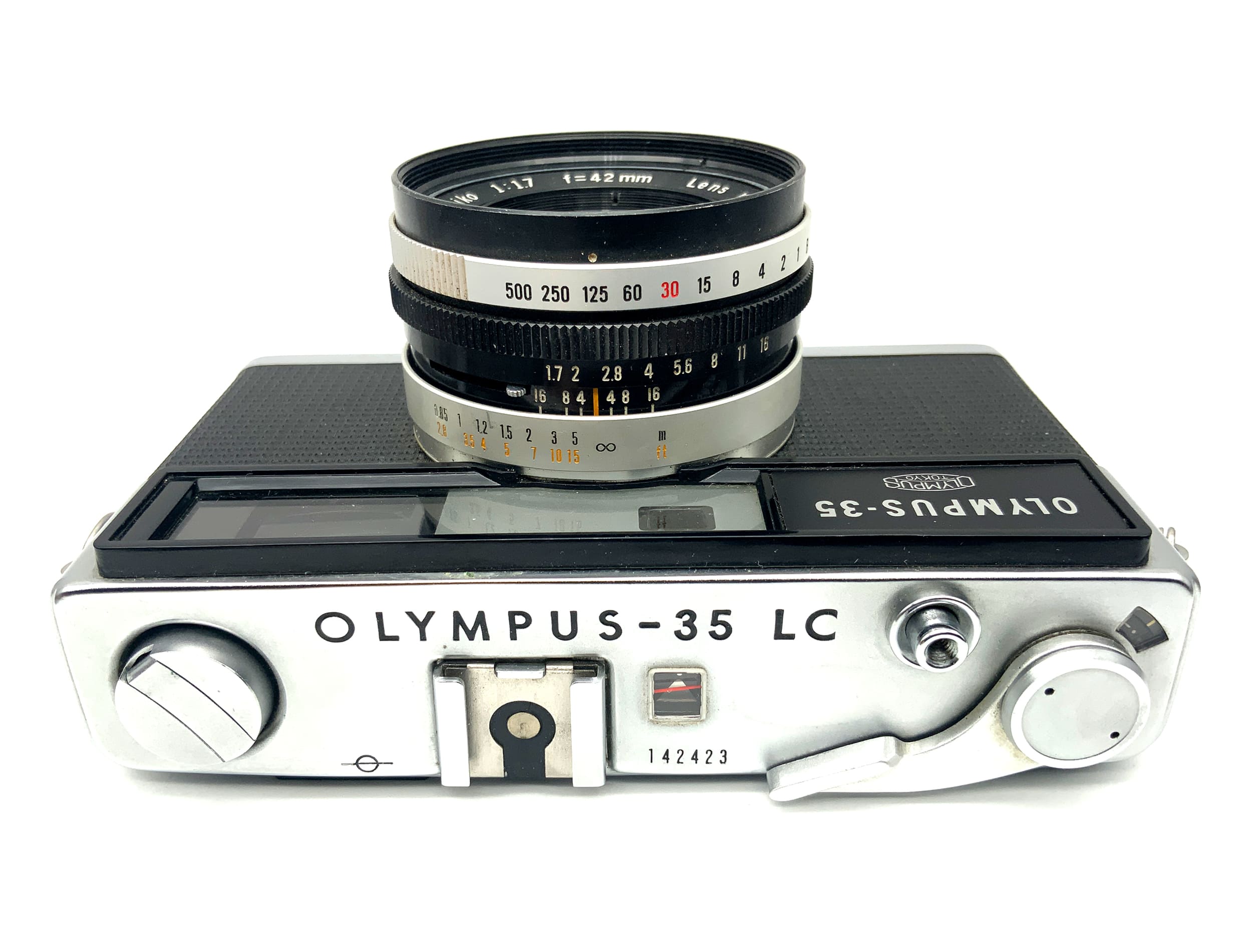 Olympus 35 LC rangefinder camera with G.Zuiko 42mm 1:1.7 lens! Beli defective!
