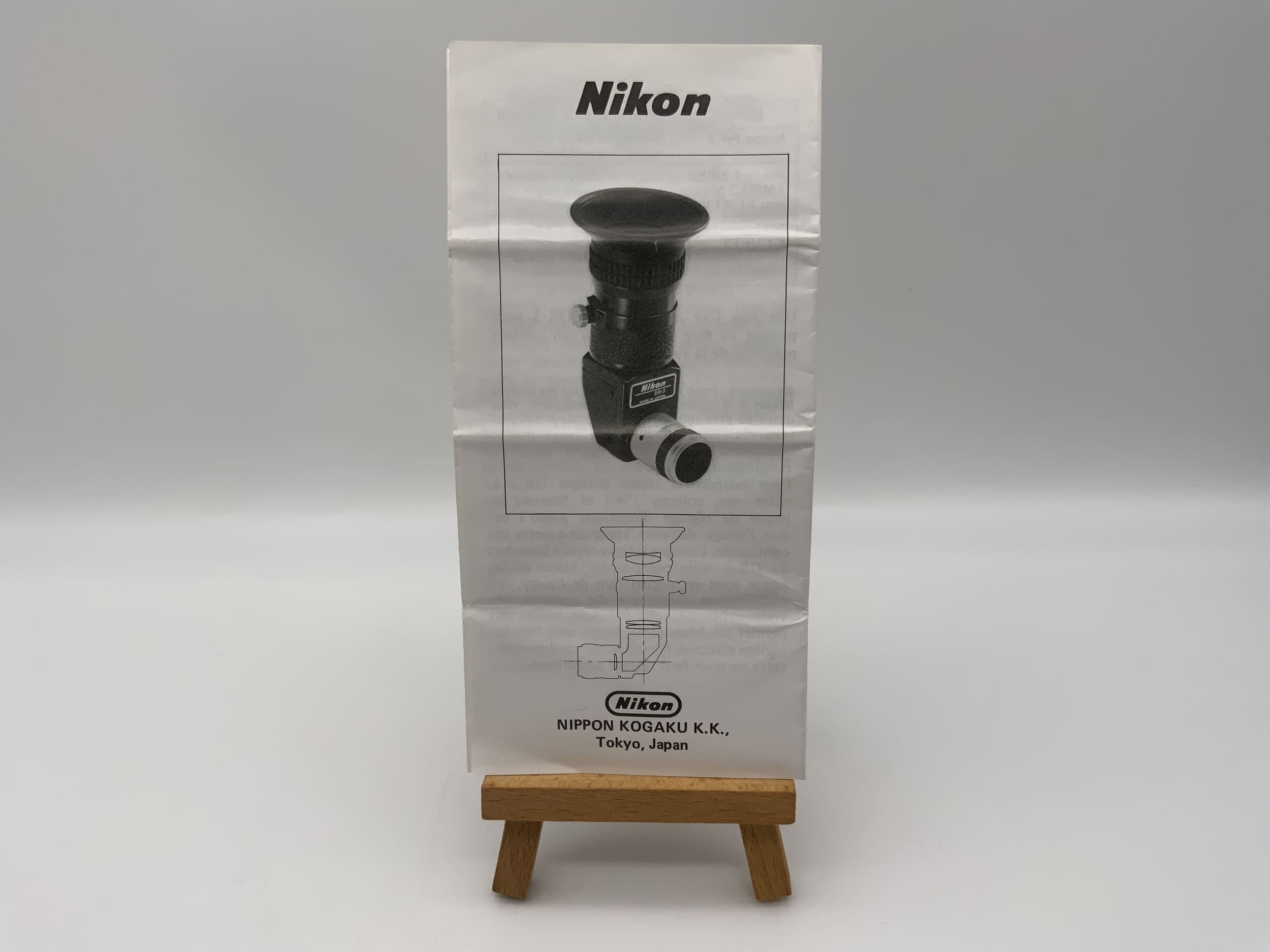 Nikon DR-3 Right-Angle Finder User Manual (German)