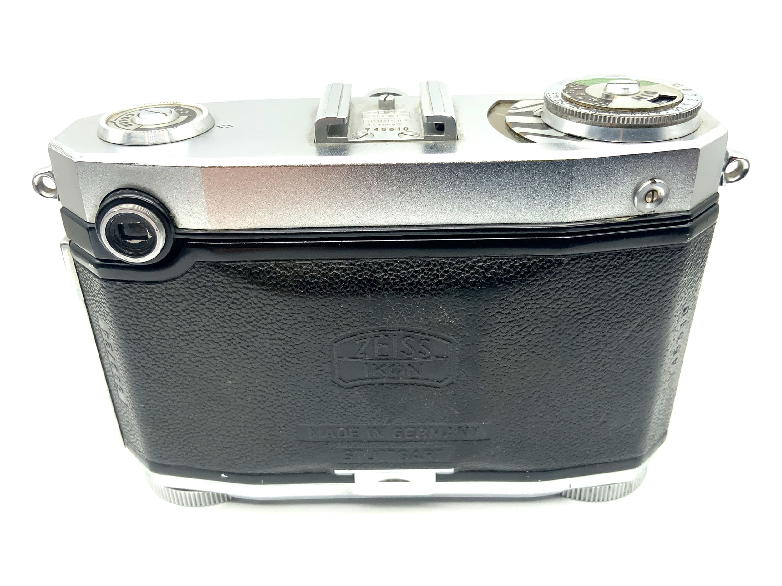 Zeiss Ikon Contessa folding camera with Tessar 45mm 1:2.8 red T !Beli defective!