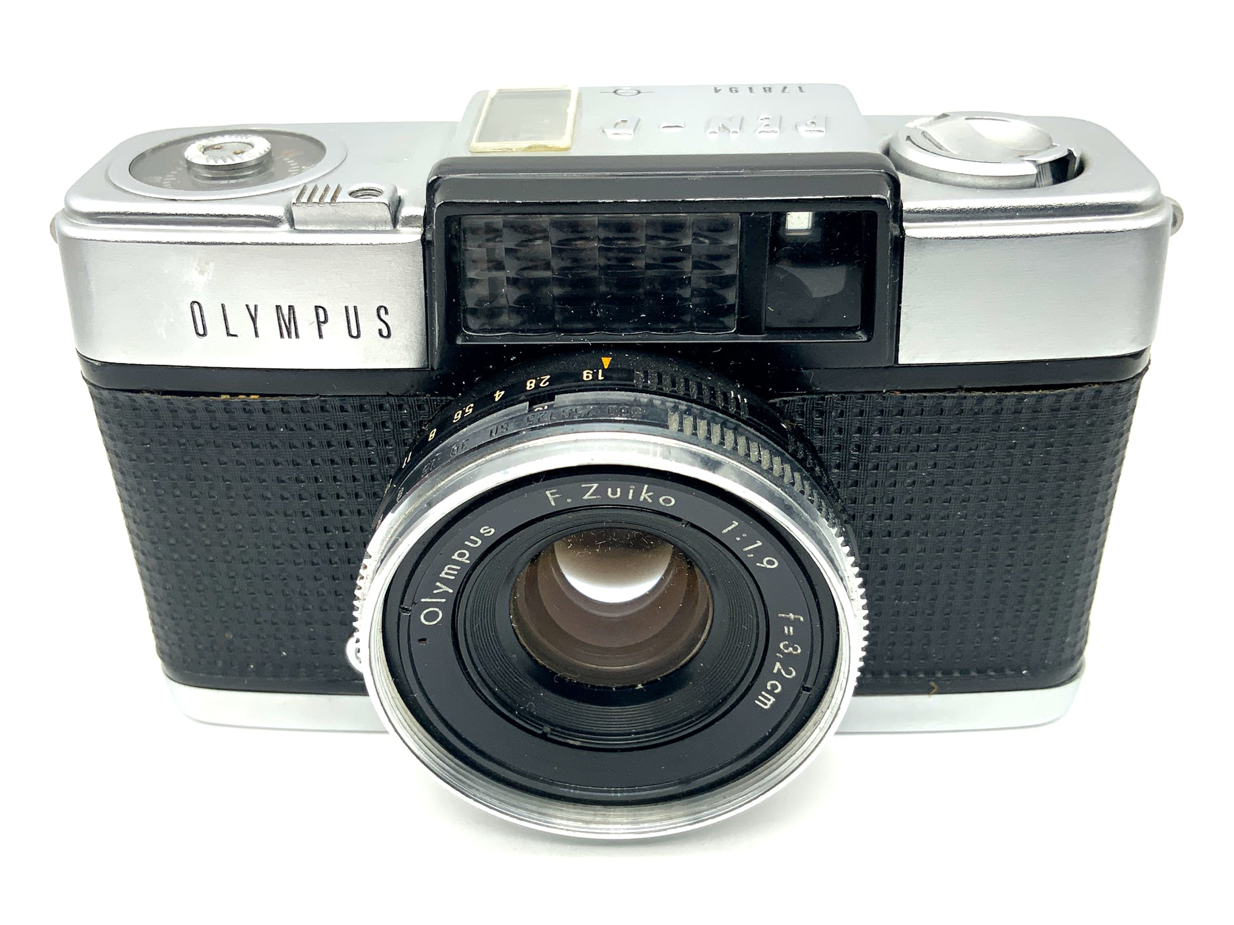 Olympus PEN D viewfinder camera with F.Zuiko 1:1.9 f=3.2cm compact camera analog camera