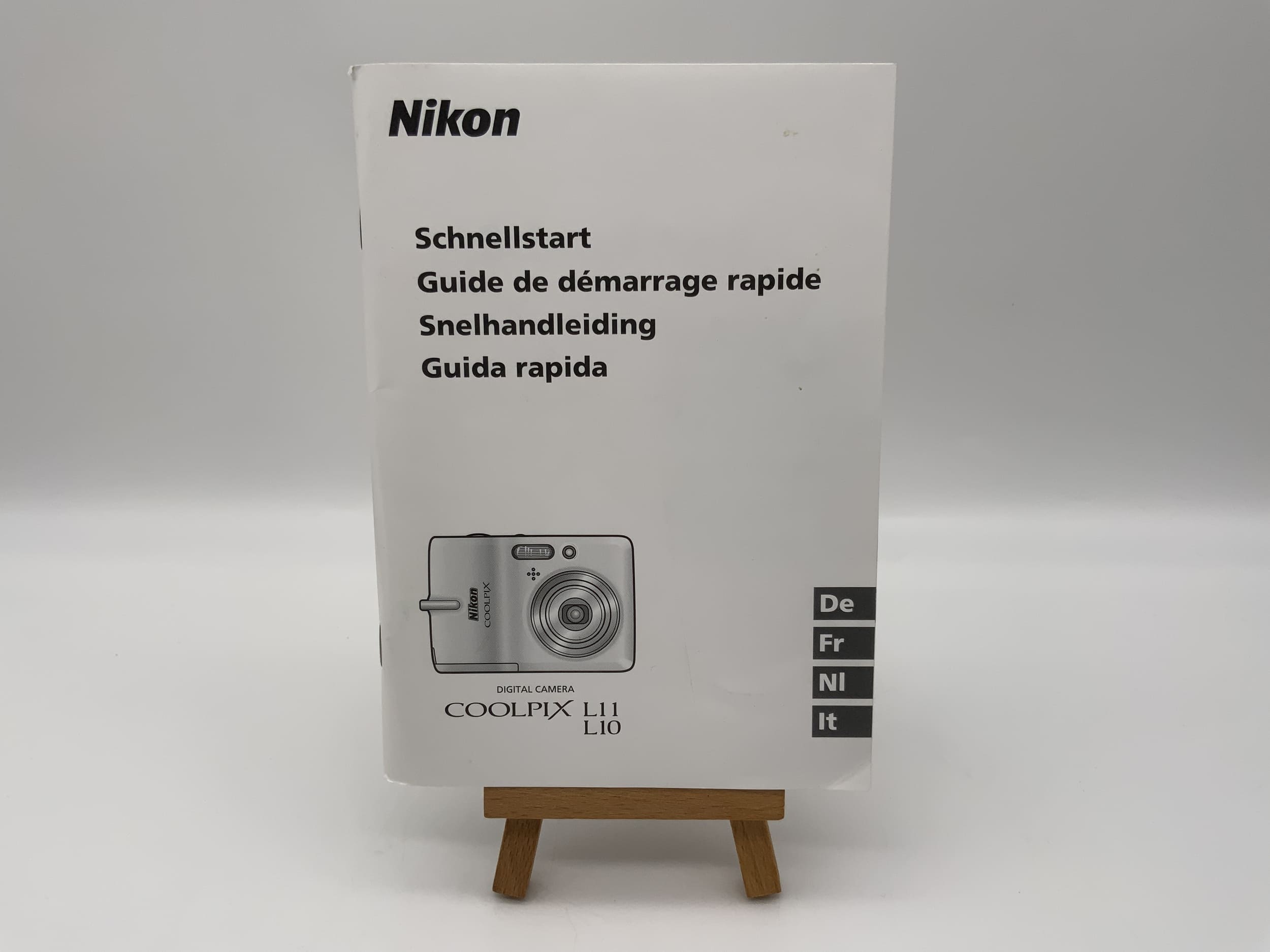 Nikon Coolpix L11 / L10 Quick Start Guide (German)