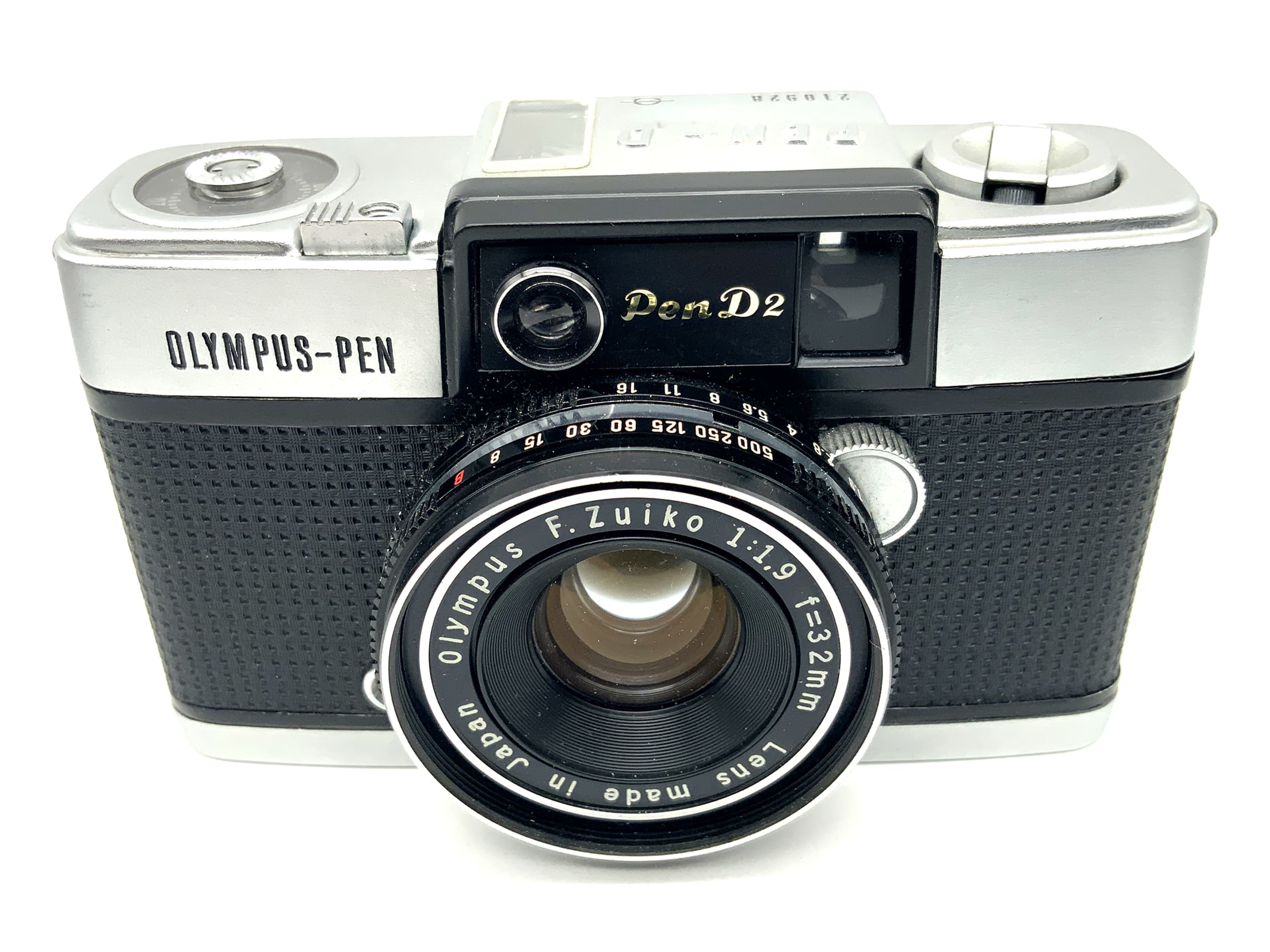 Olympus PEN D2 viewfinder camera with F.Zuiko 32mm 1:1.9 compact camera analog camera