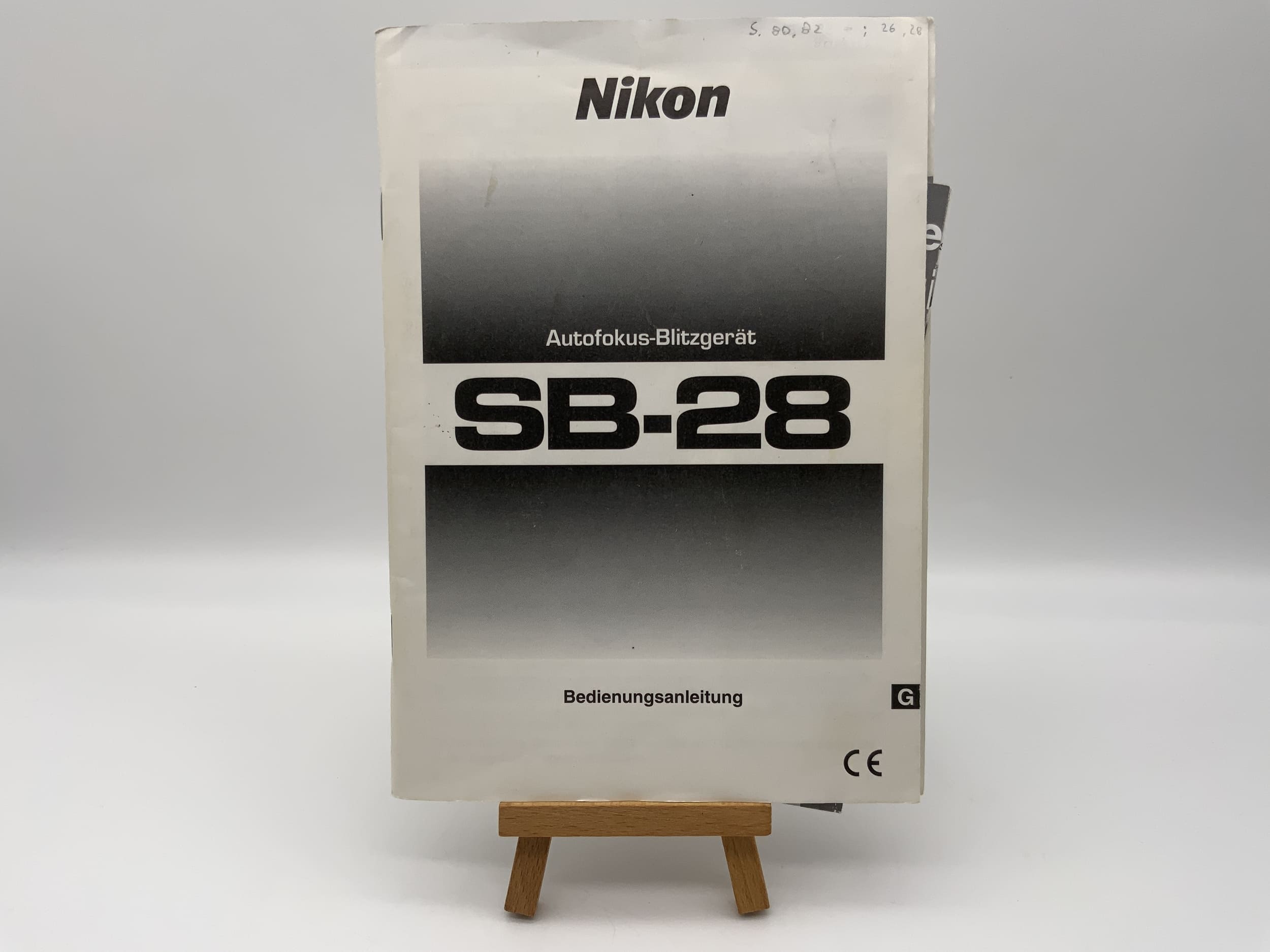 Nikon SB-28 Autofocus Flash User Manual (German)