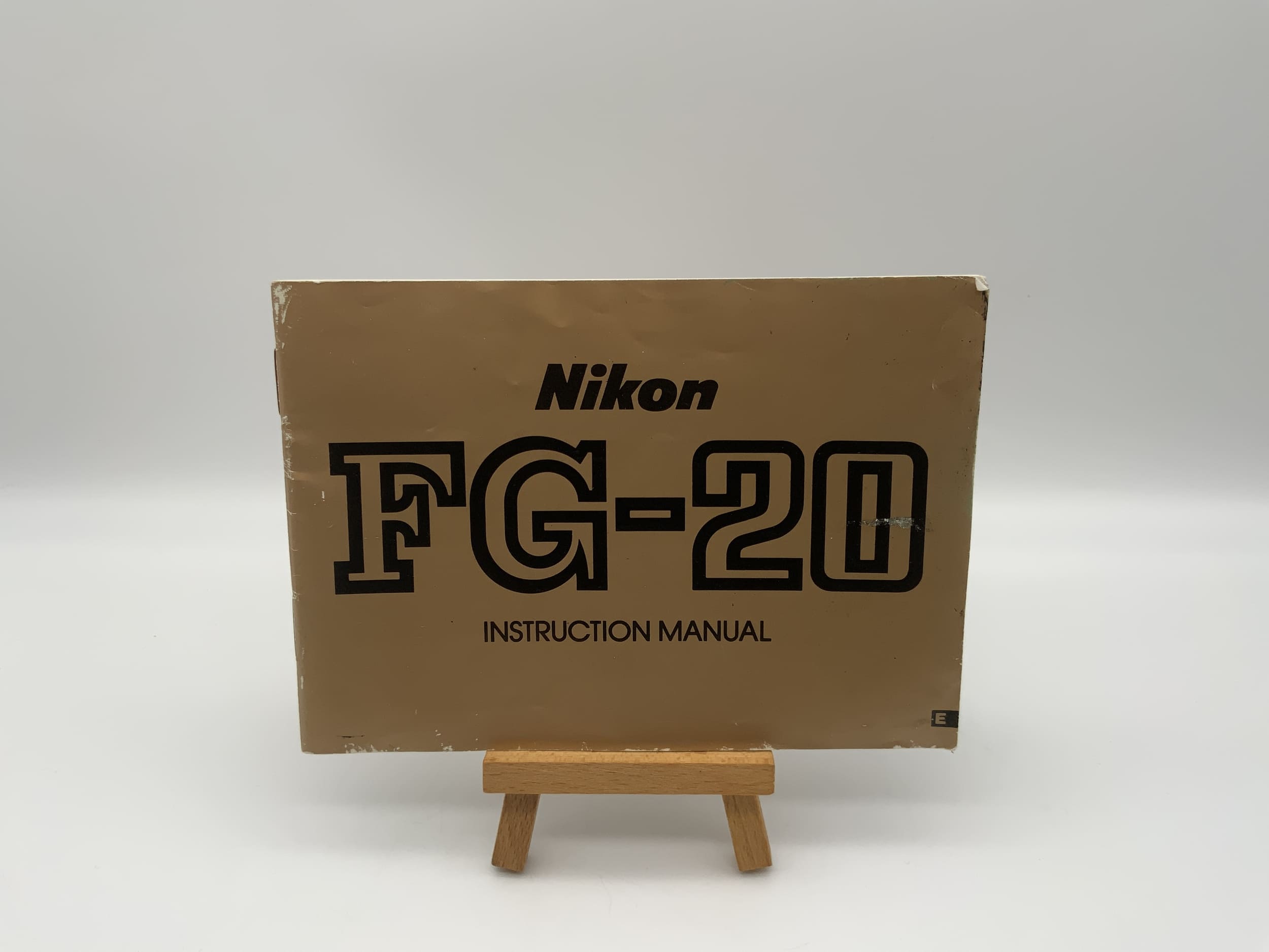 Nikon FG-20 User Manual English