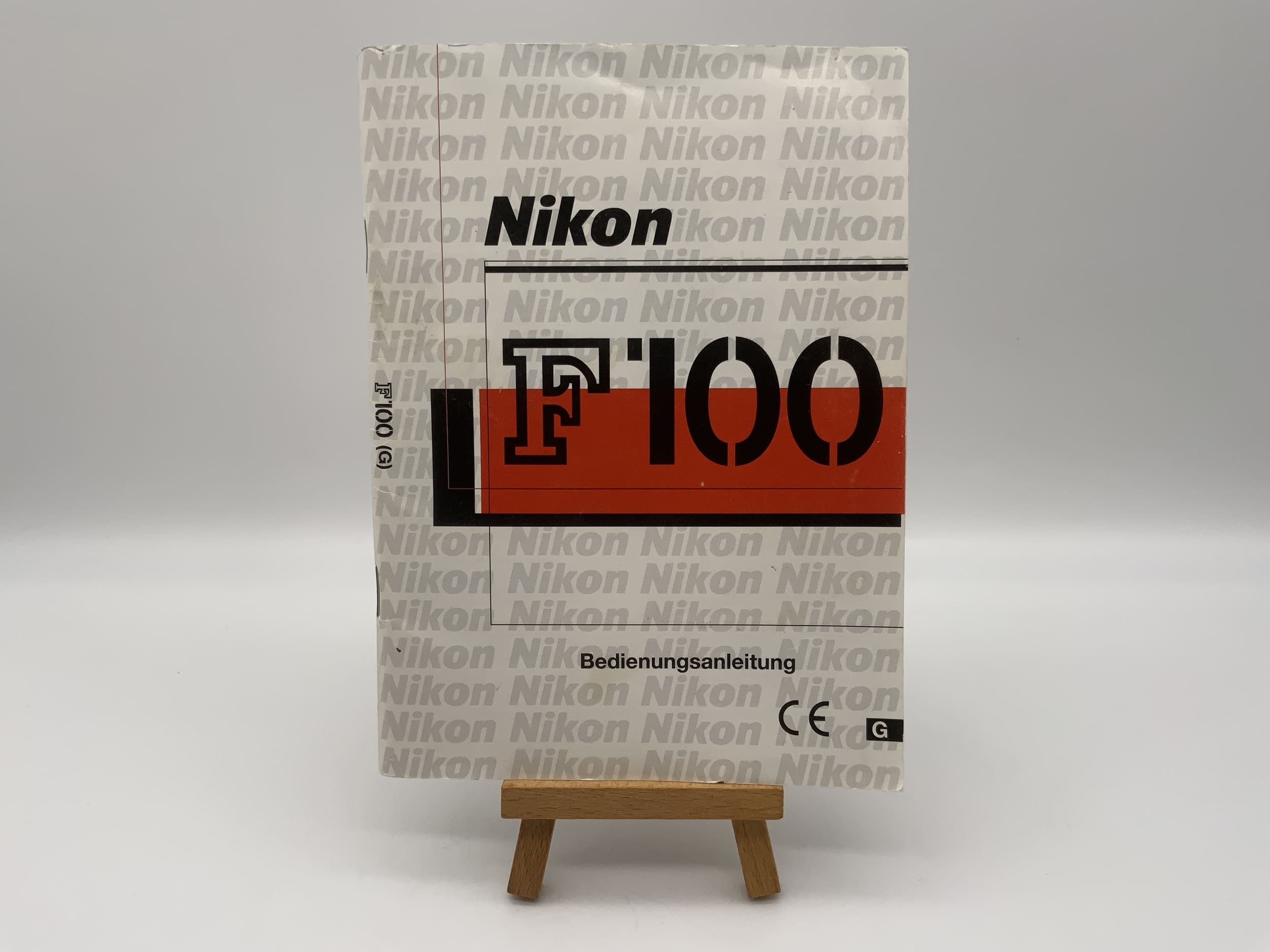 Nikon F100 User Manual (German)