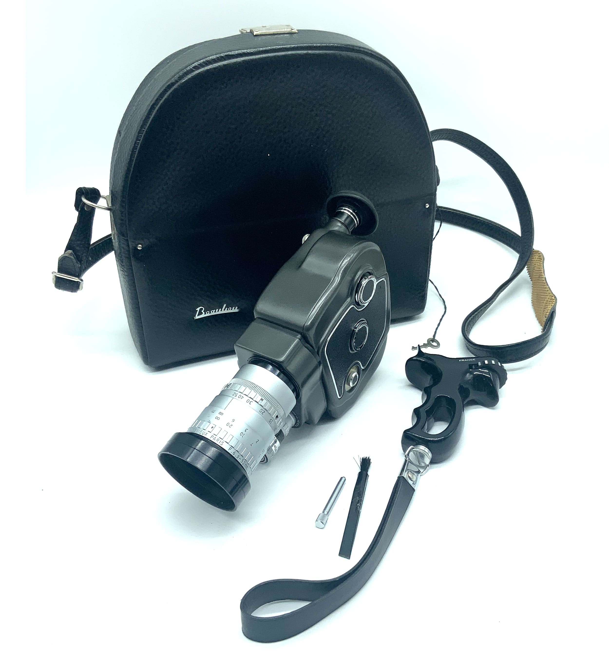 Beaulieu Automatic Filmkamera mit Angenieux Paris 6,5-52mm 1:1.8