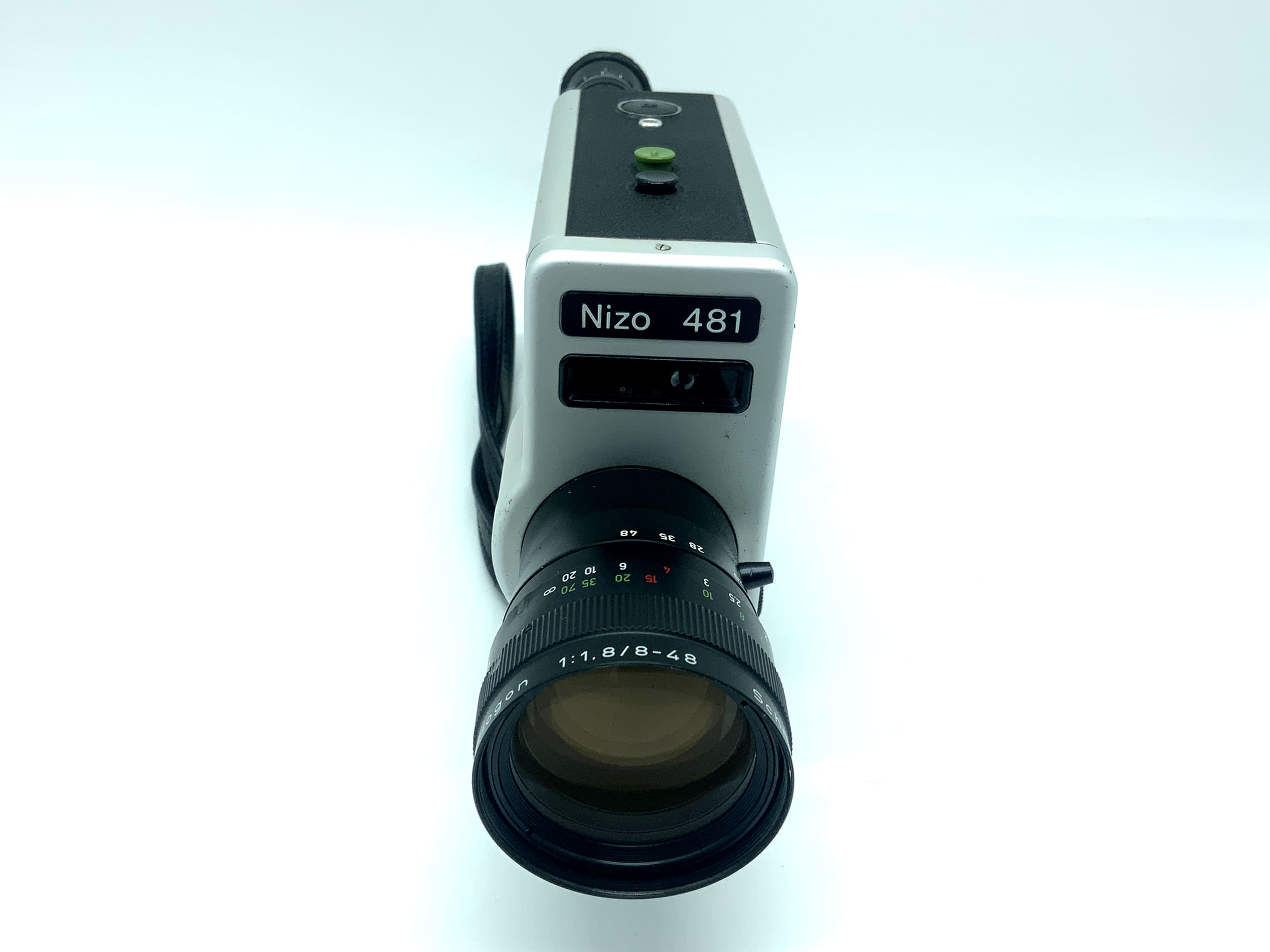 Braun Nizo 481 Filmkamera mit Schneider Kreuznach Variogon 8-48mm 1:1.8 Super 8