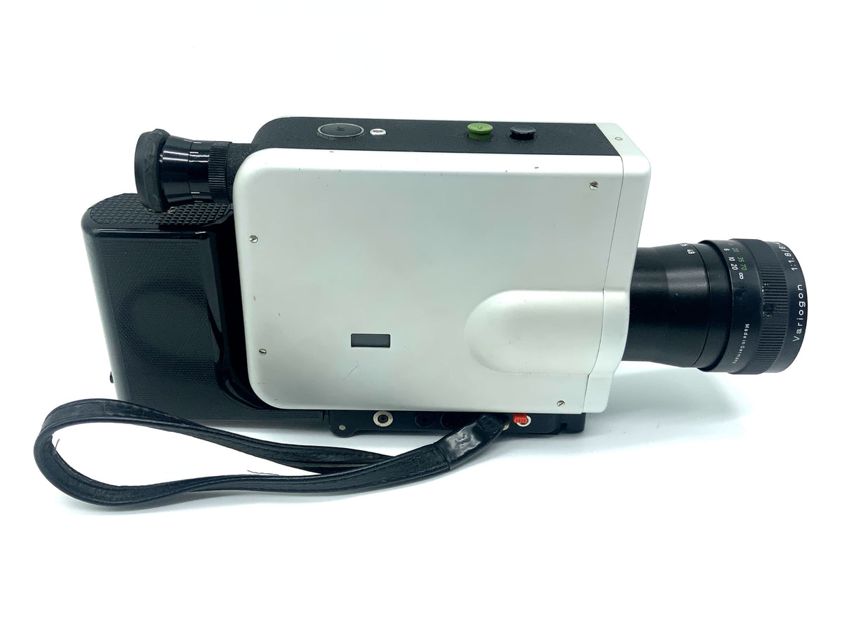 Braun Nizo 481 Super 8 Filmkamera mit Schneider Kreuznach Variogon 8-48mm f/1.8