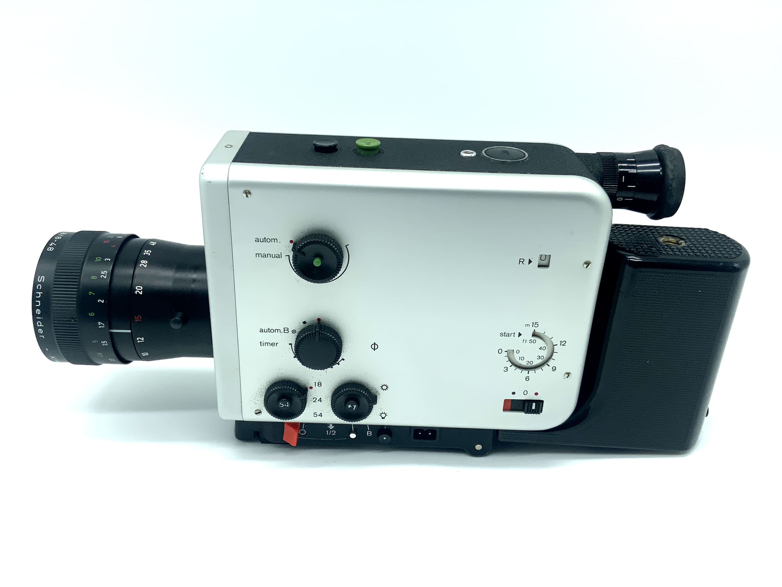 Braun Nizo 481 Filmkamera mit Schneider Kreuznach Variogon 8-48mm 1:1.8 Super 8