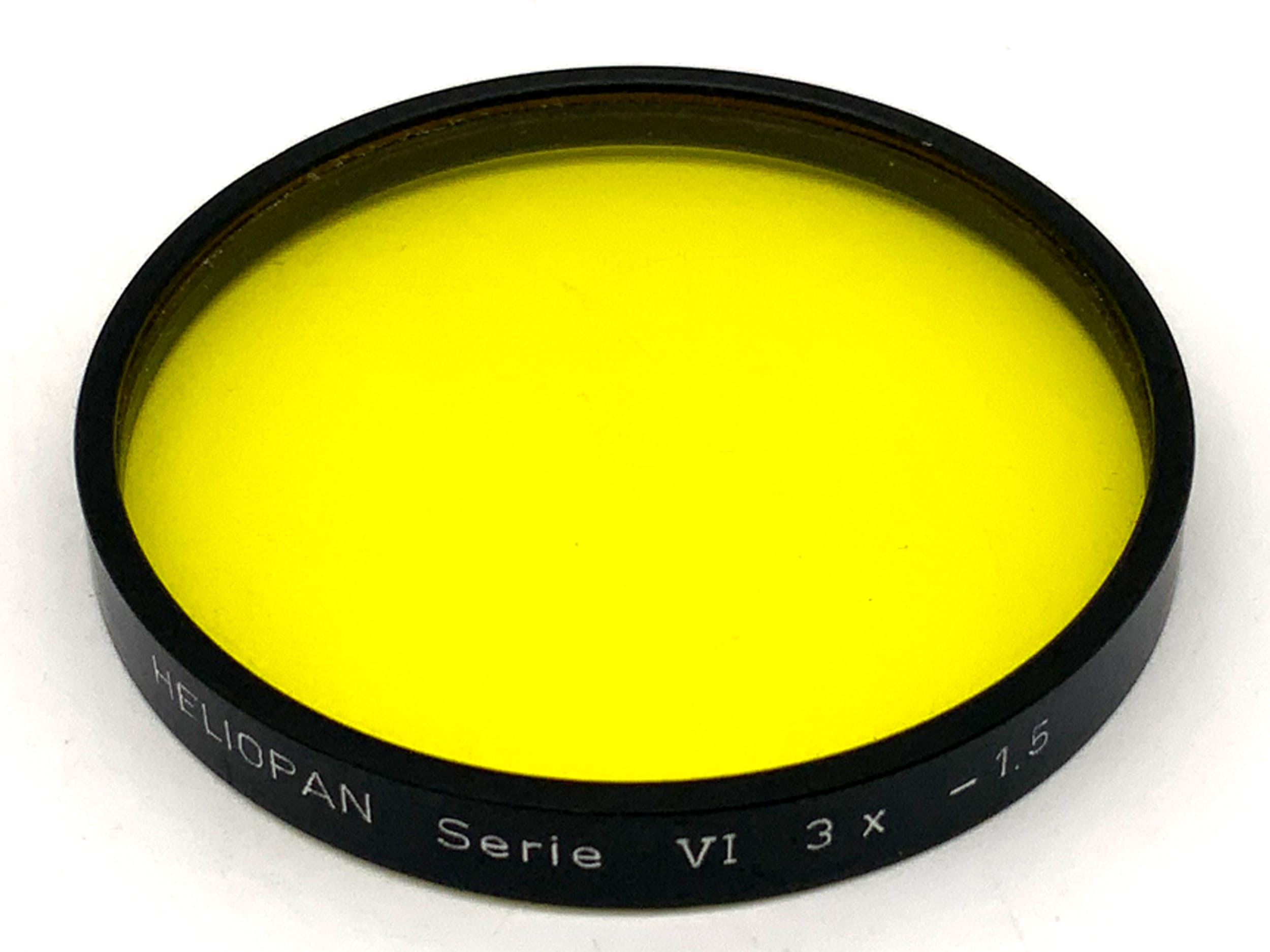 Heliopan Color Filter Series VI 3x -1.5 yellow Drop-in Insert Filter