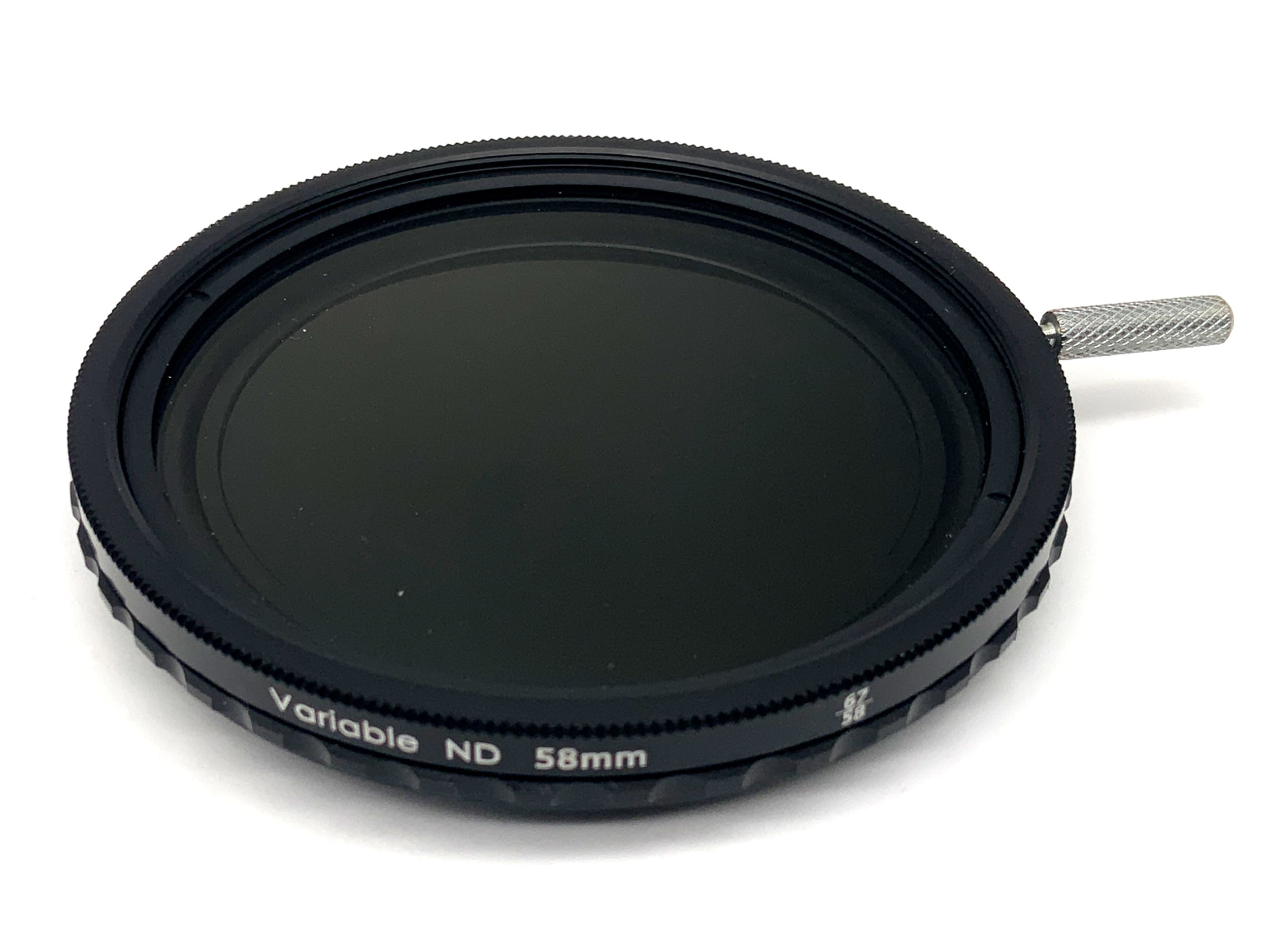Variable ND 67/58 gray filter, 58mm circular filter thread