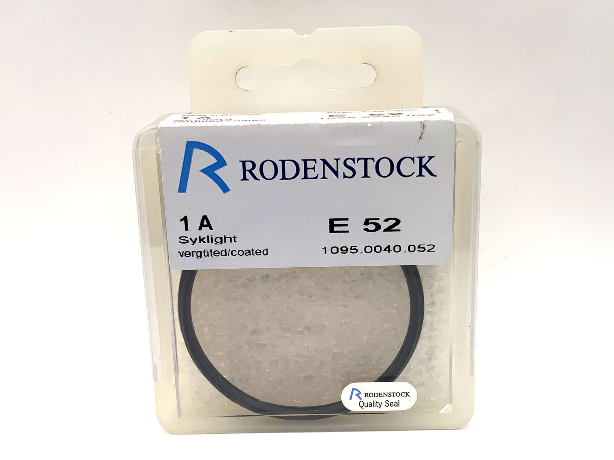 Rodenstock Skylight E 52 No. 1A/1x coated filter in case, 52mm