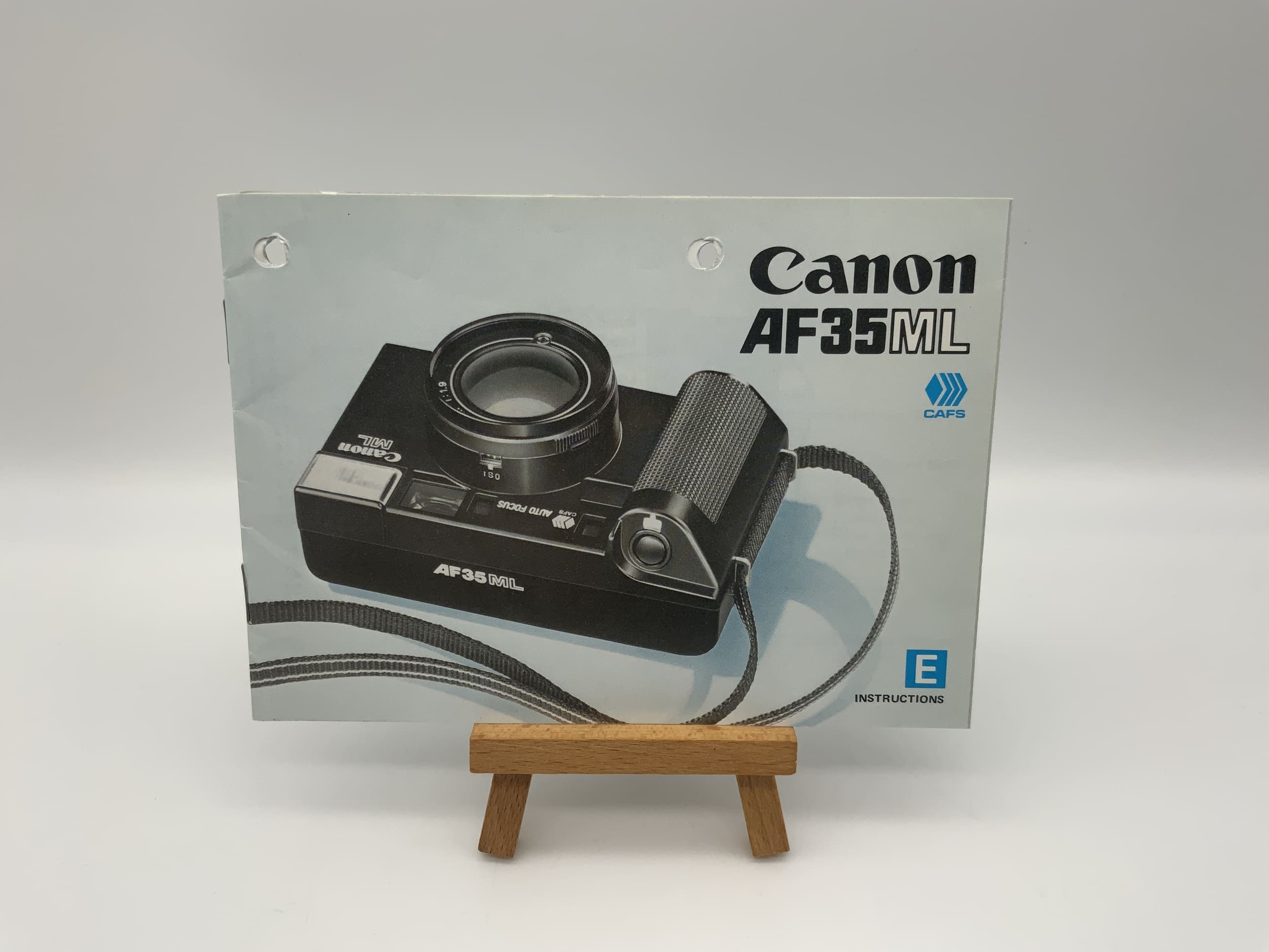 Canon AF 35 ML User Manual (English)
