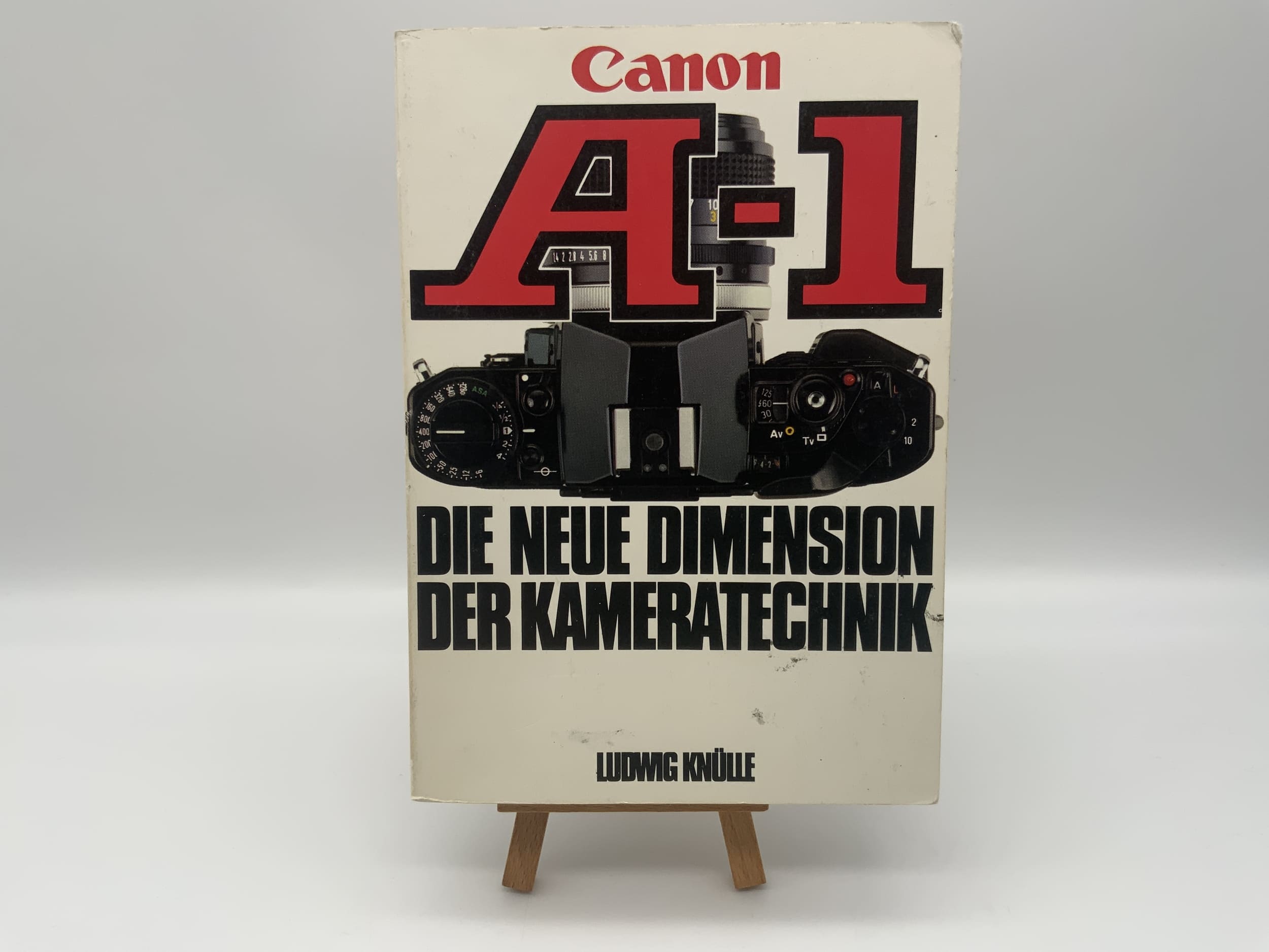 Canon A-1 Ludwig Knülle Technical Book German