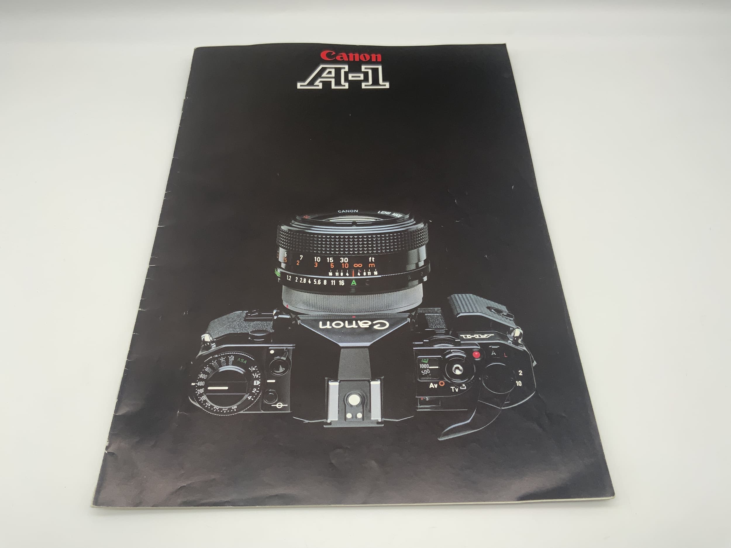 Canon A-1 Brochure Magazine Leaflet German