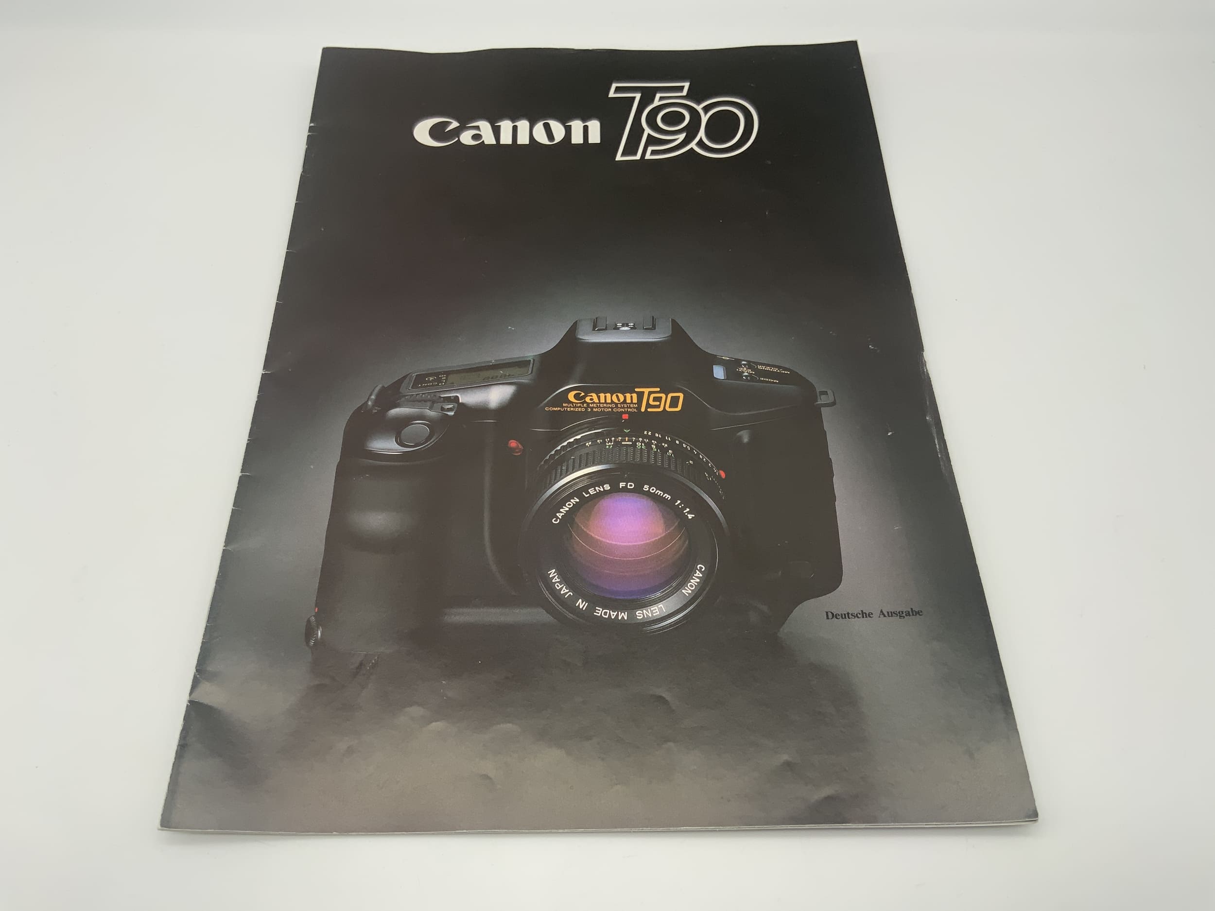 Canon T90 Brochure Magazine Leaflet German
