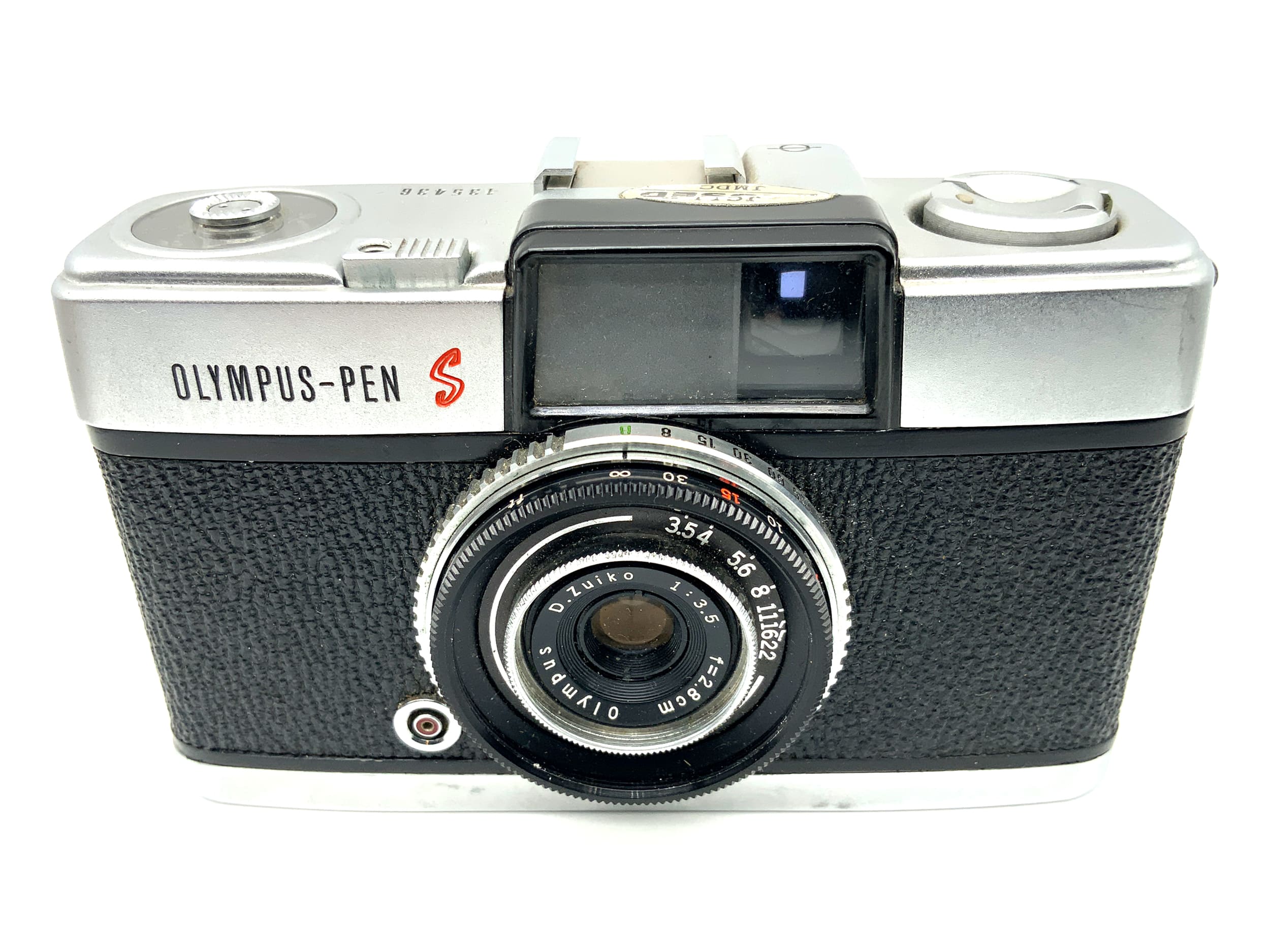Olympus PEN S viewfinder camera with D.Zuiko 1:3.5 f=2.8cm compact camera analog camera