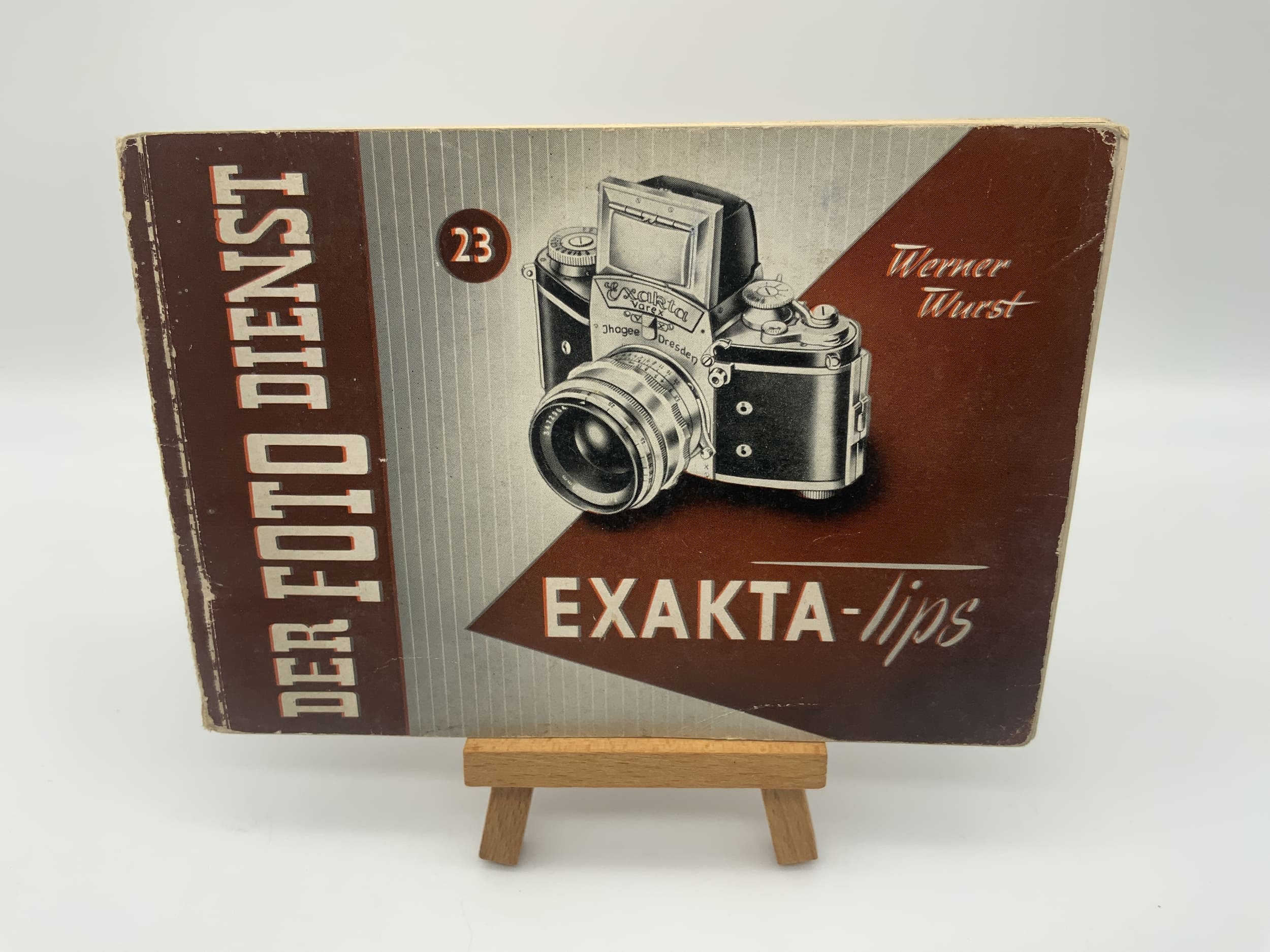 The photo service Exakta Tips 23 Werner Wurst Handbook German