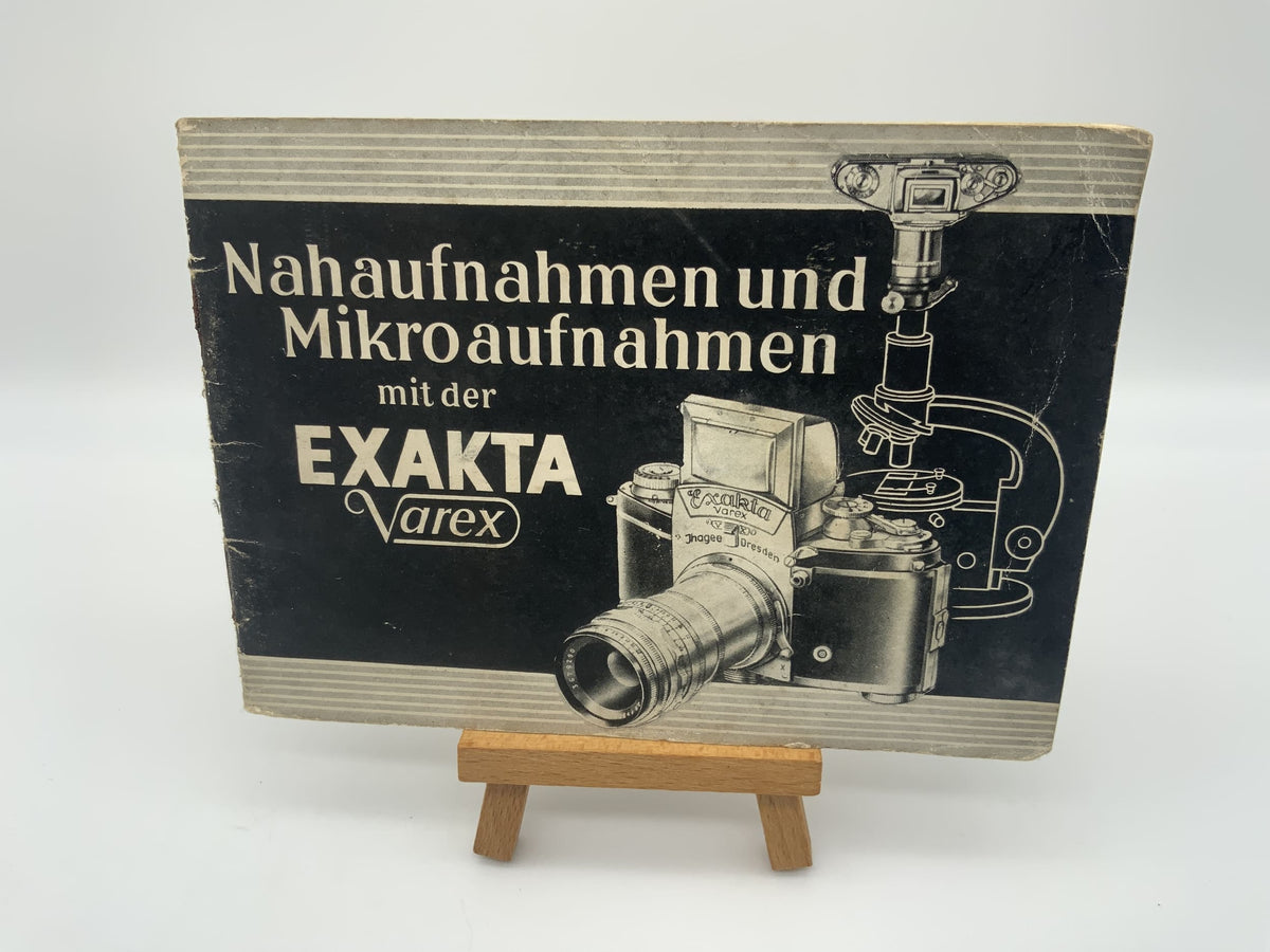 Exakta Varex Close-up and Microphotography Information Booklet (German)