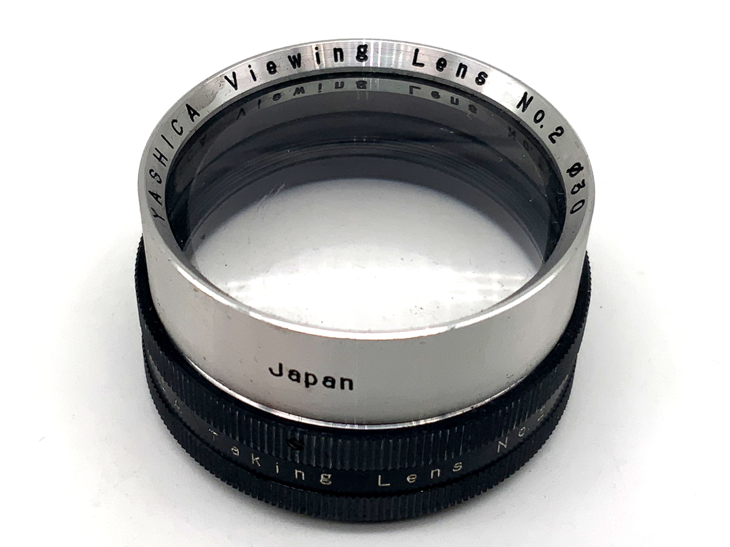 Yashica Viewing &amp; Taking Lens No. 2 in case, 30mm filter thread