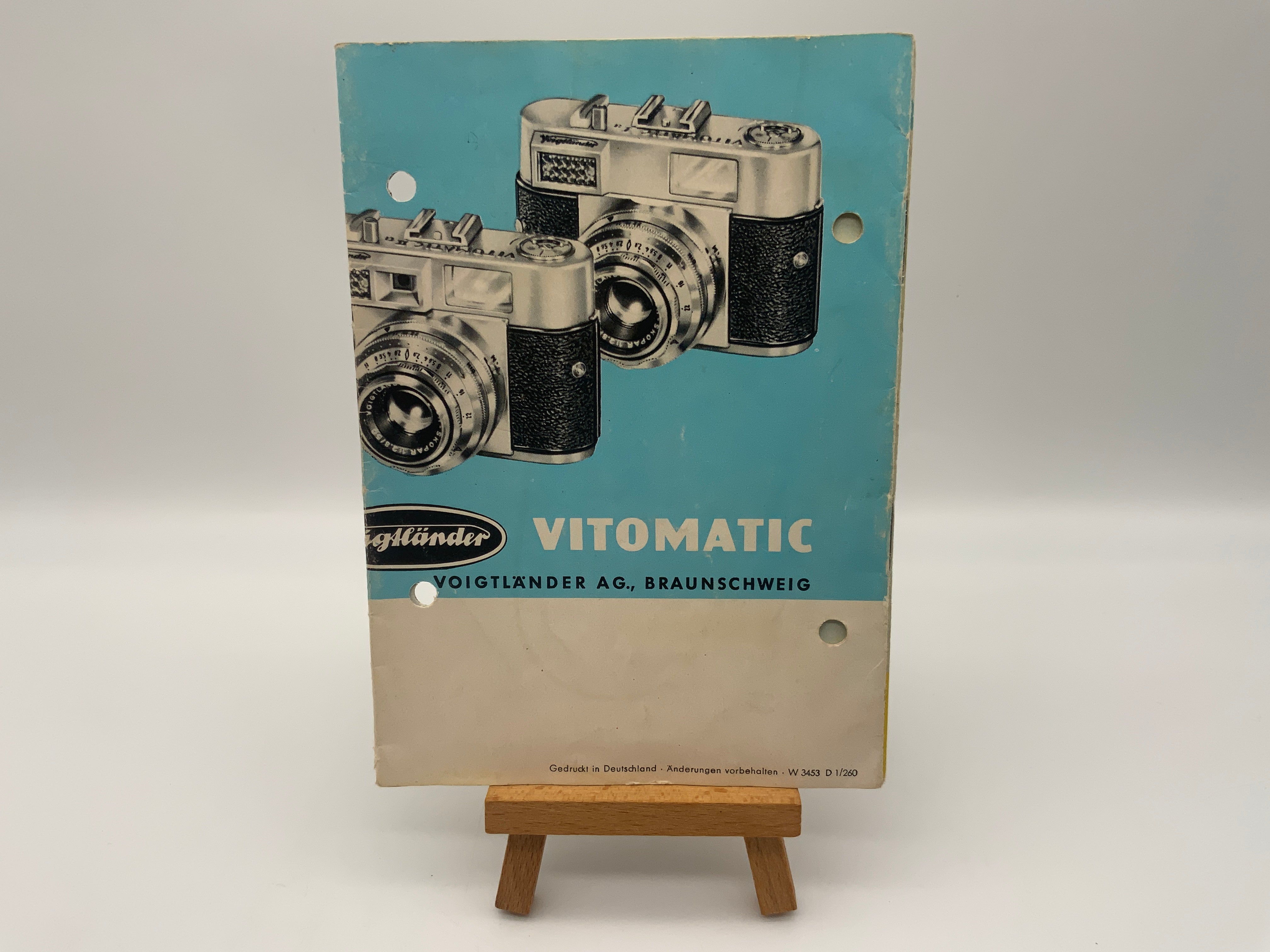 Voigtländer Vitomatic Operating Instructions German