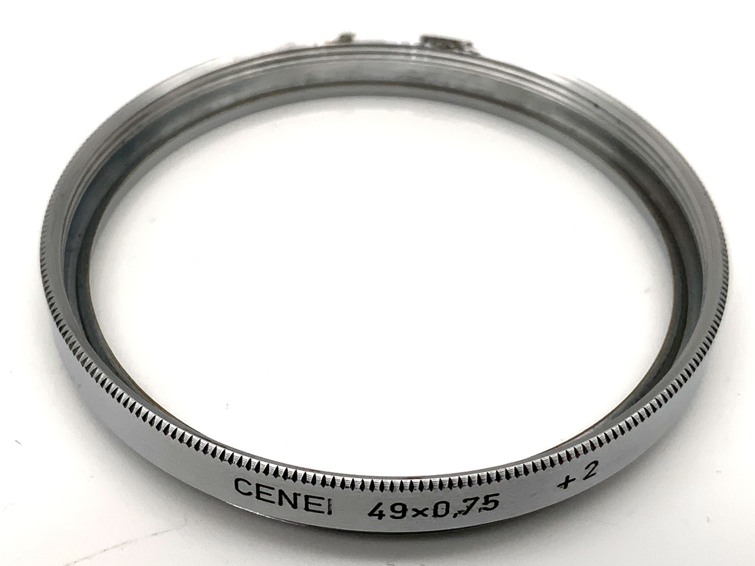 CeneiNahlinse Close-Up 49x0,75 +2 in chrom Filter 49mm Kreisförmig Filtergewinde