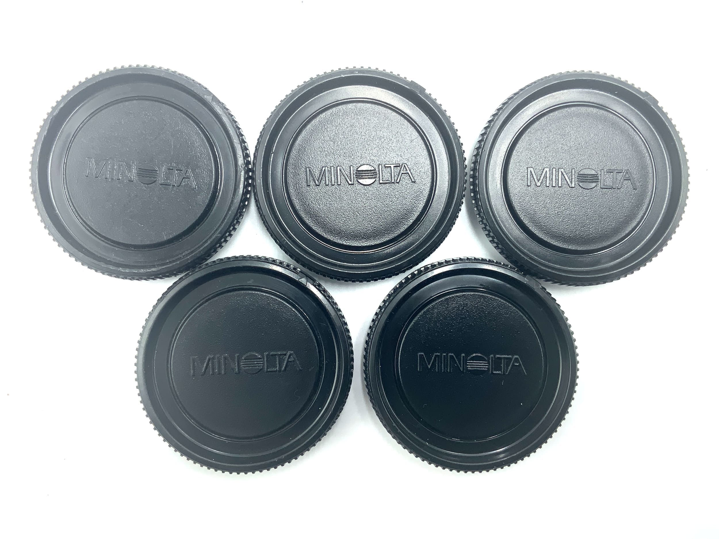 Minolta BC-1 Gehäusedeckel 5 Stück Body Cap Deckel (BC-1 Bajonett)
