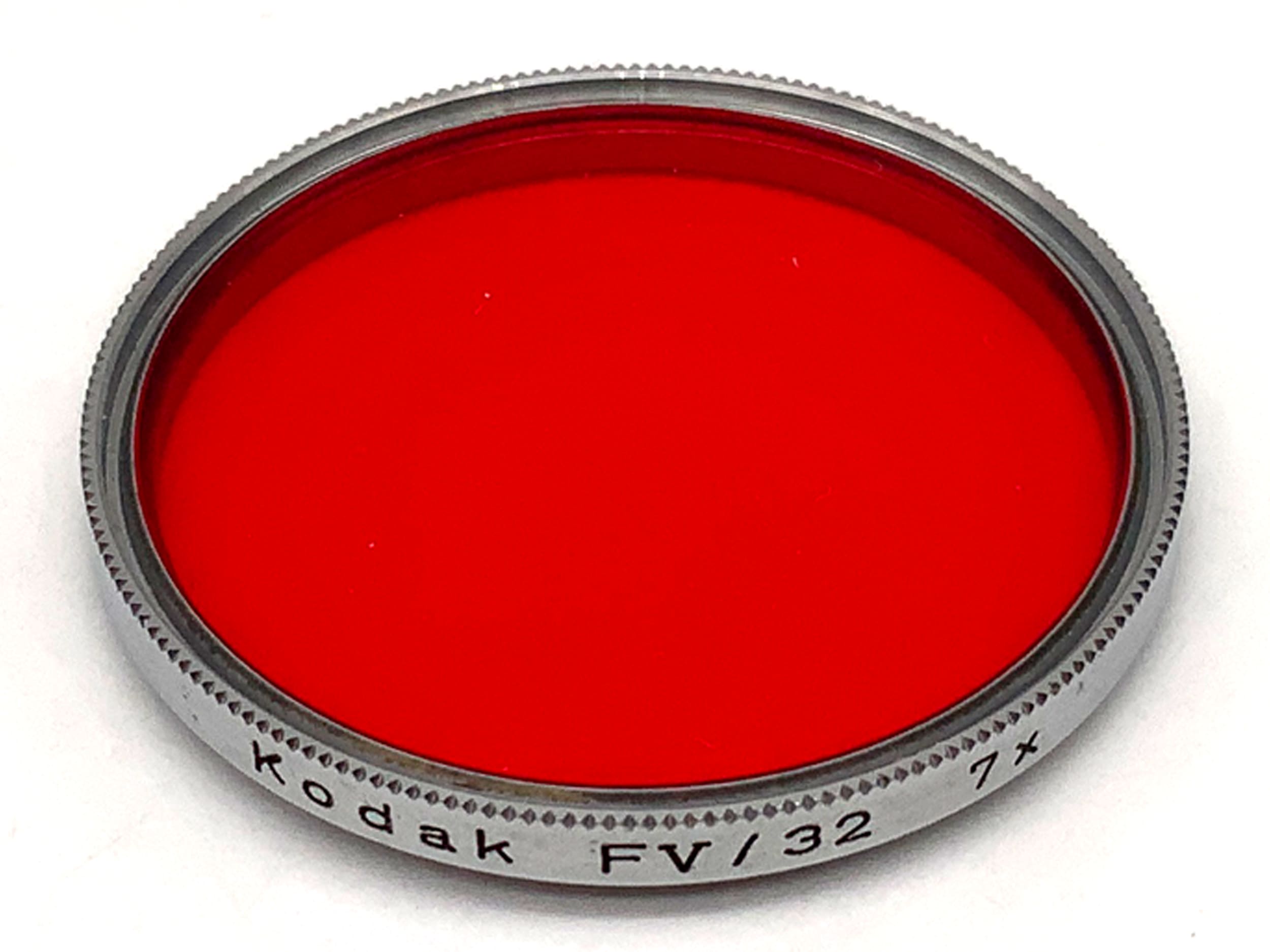 Kodak FV/32 7x red color filter, 32mm circular filter thread