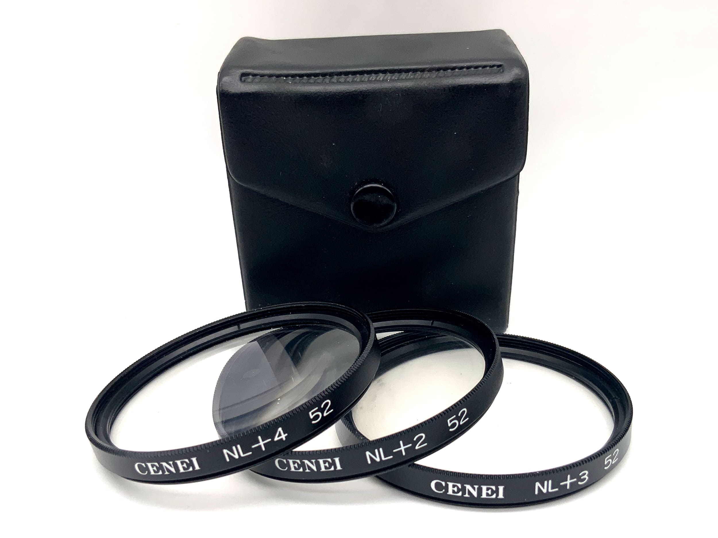 Cenei Close-Up Lens Set NL+2/NL+3/NL+4 Filter 52mm Circular Filter Thread