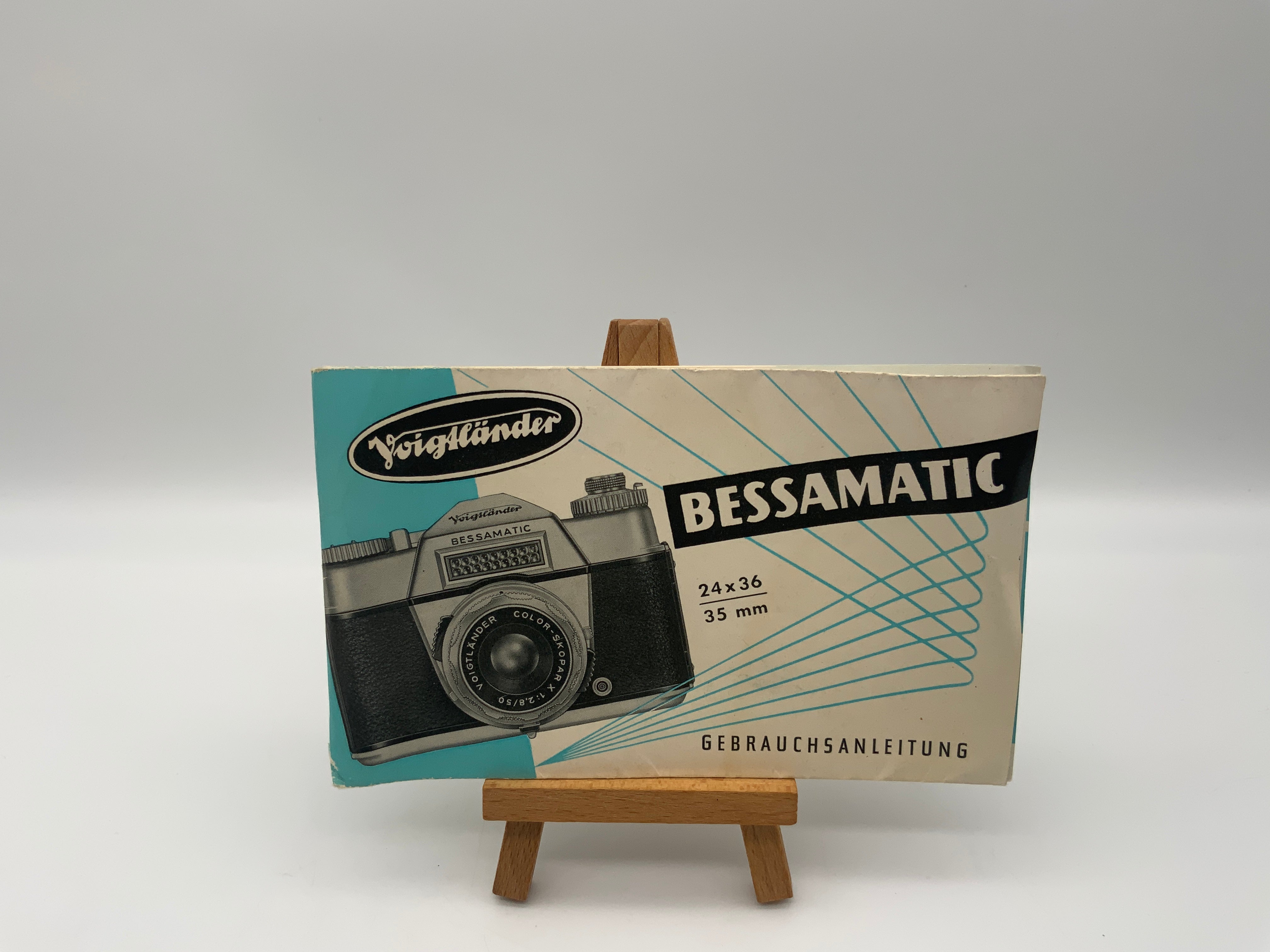 Voigtländer Bessamatic Operating Instructions German