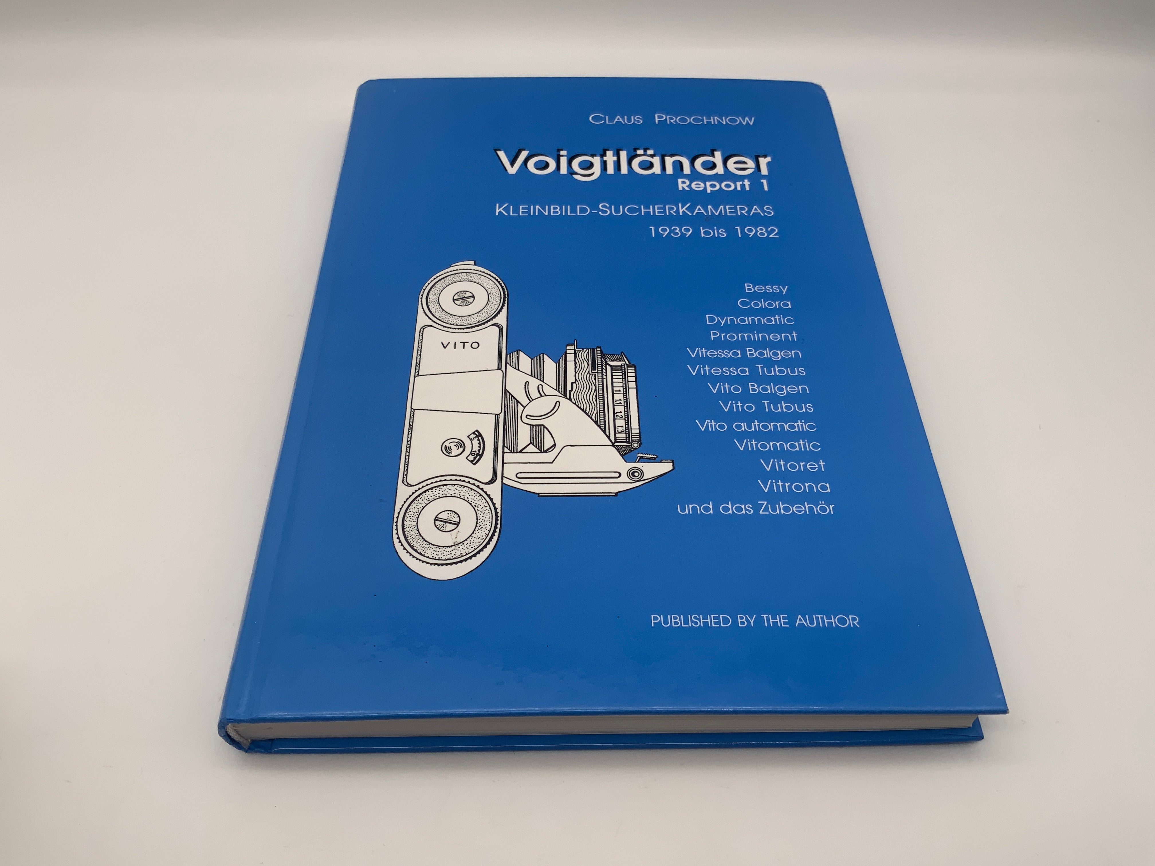 Voigtländer Report 1 1939 to 1982 35mm Viewfinder Cameras Book German