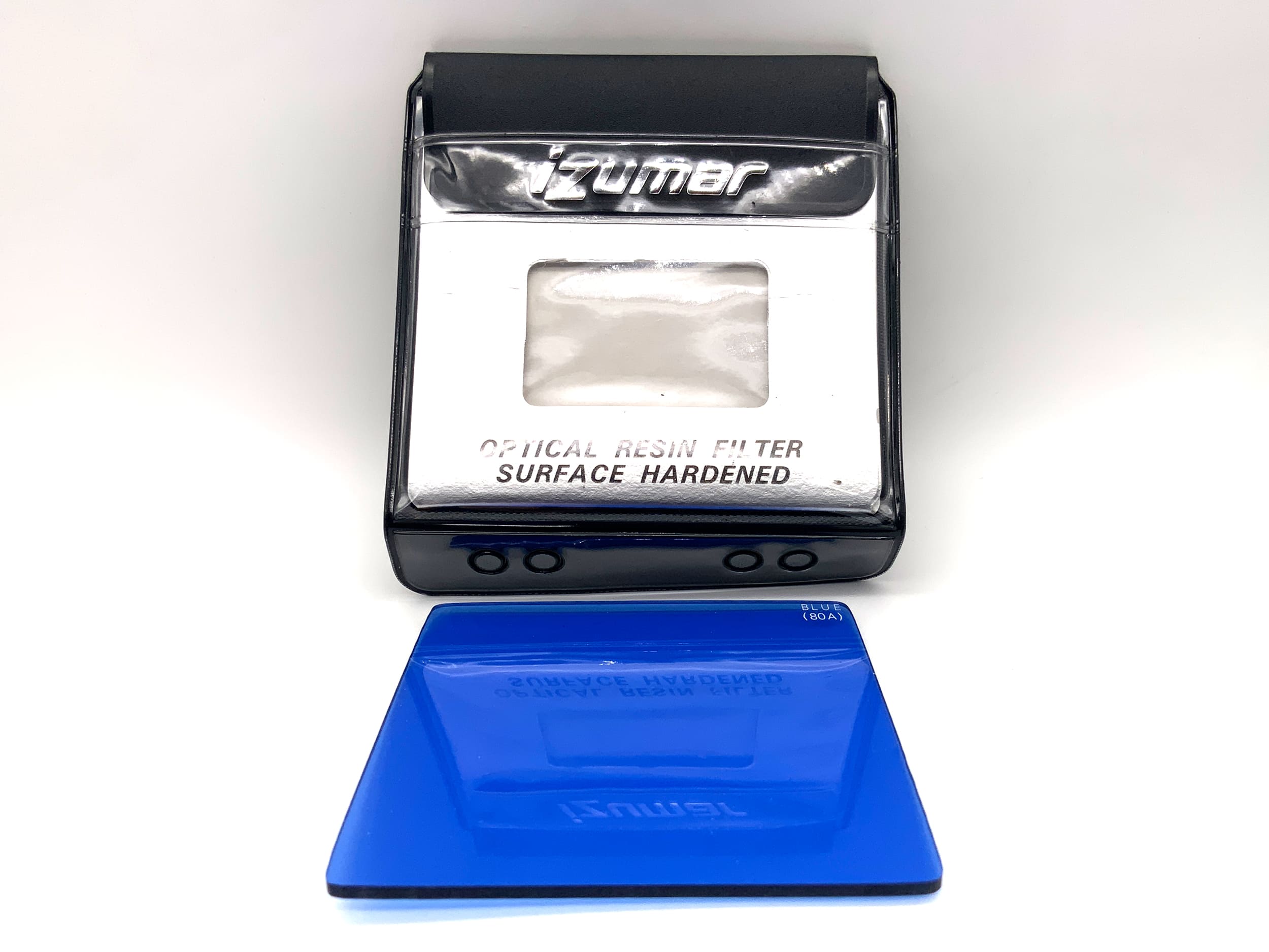 Izumar blue color filter (80A) 67x67mm rectangular filter thread