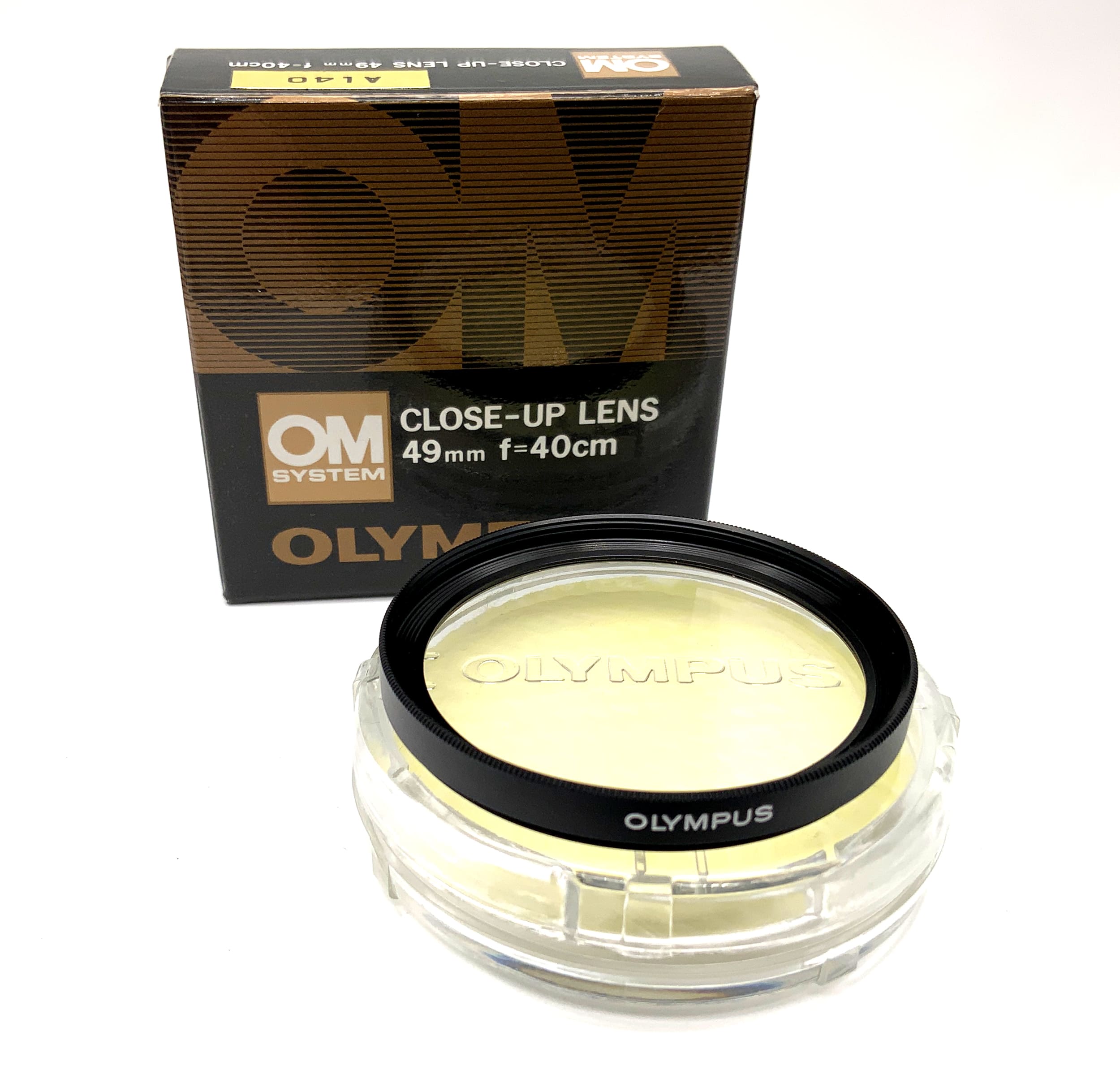 Olympus Nahlinse Close-Up Lens f=40cm in OVP Filter 49mm Kreisförmig