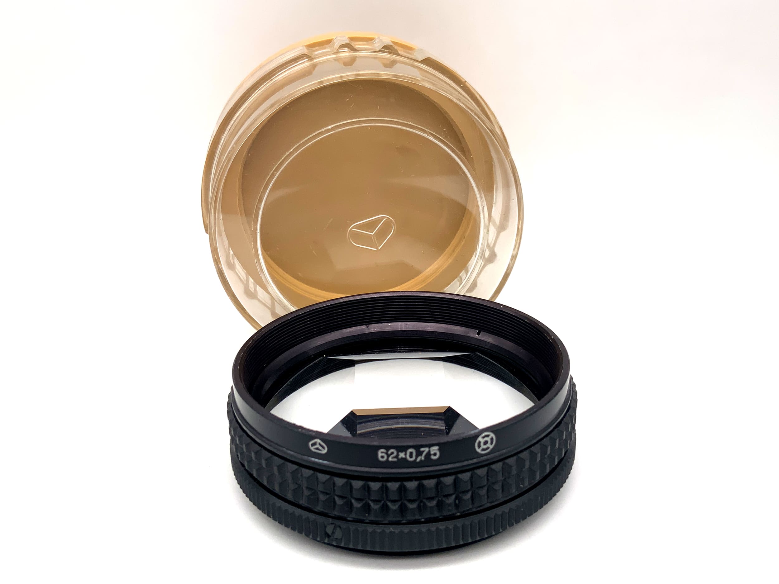 Zenit prism filter 62x0.75 Kiev-88 in case, 62mm filter thread