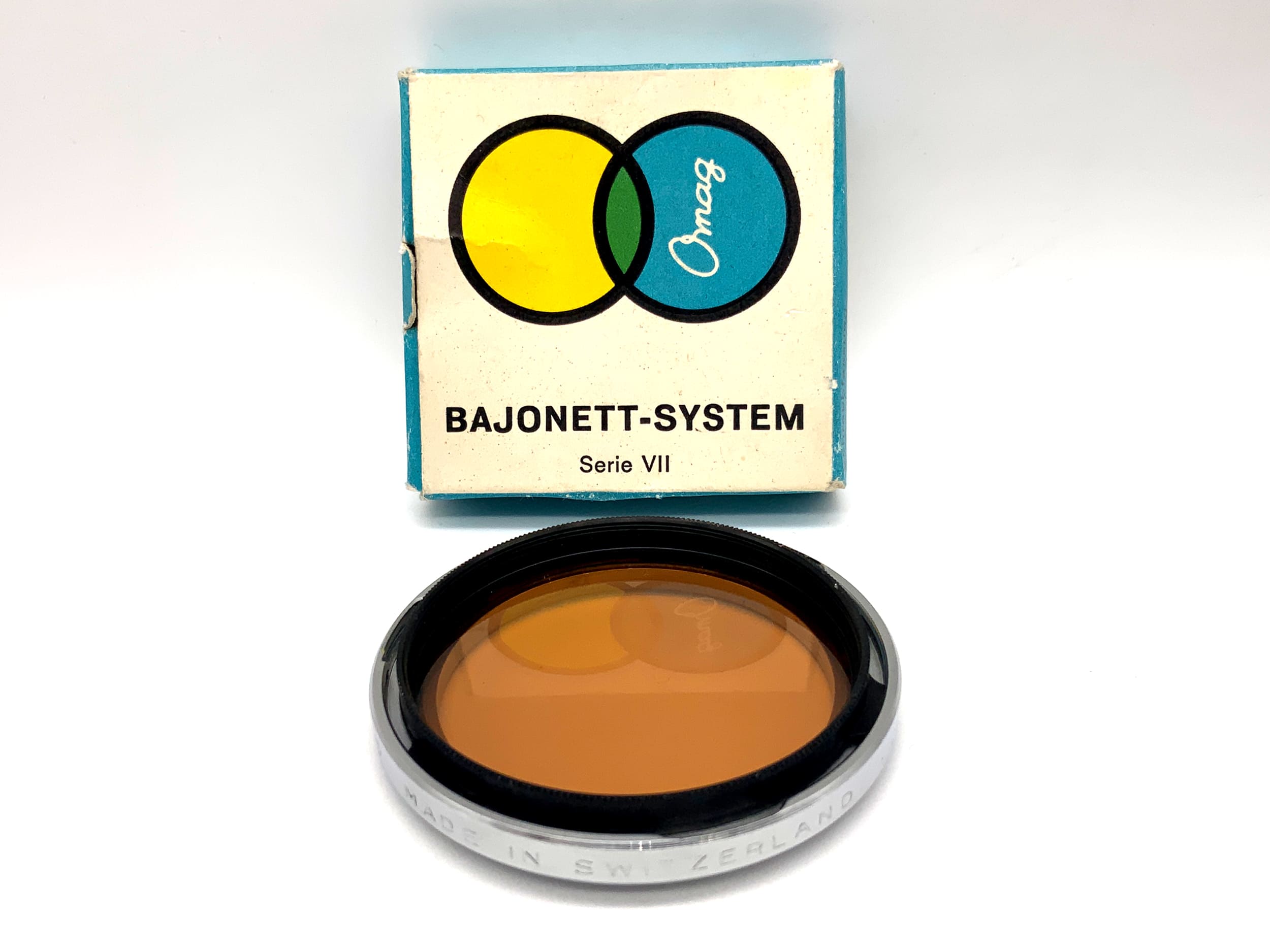 Omag Correction Filter BG 45 Bayonet System Series VII Screw Mount Filter 45mm