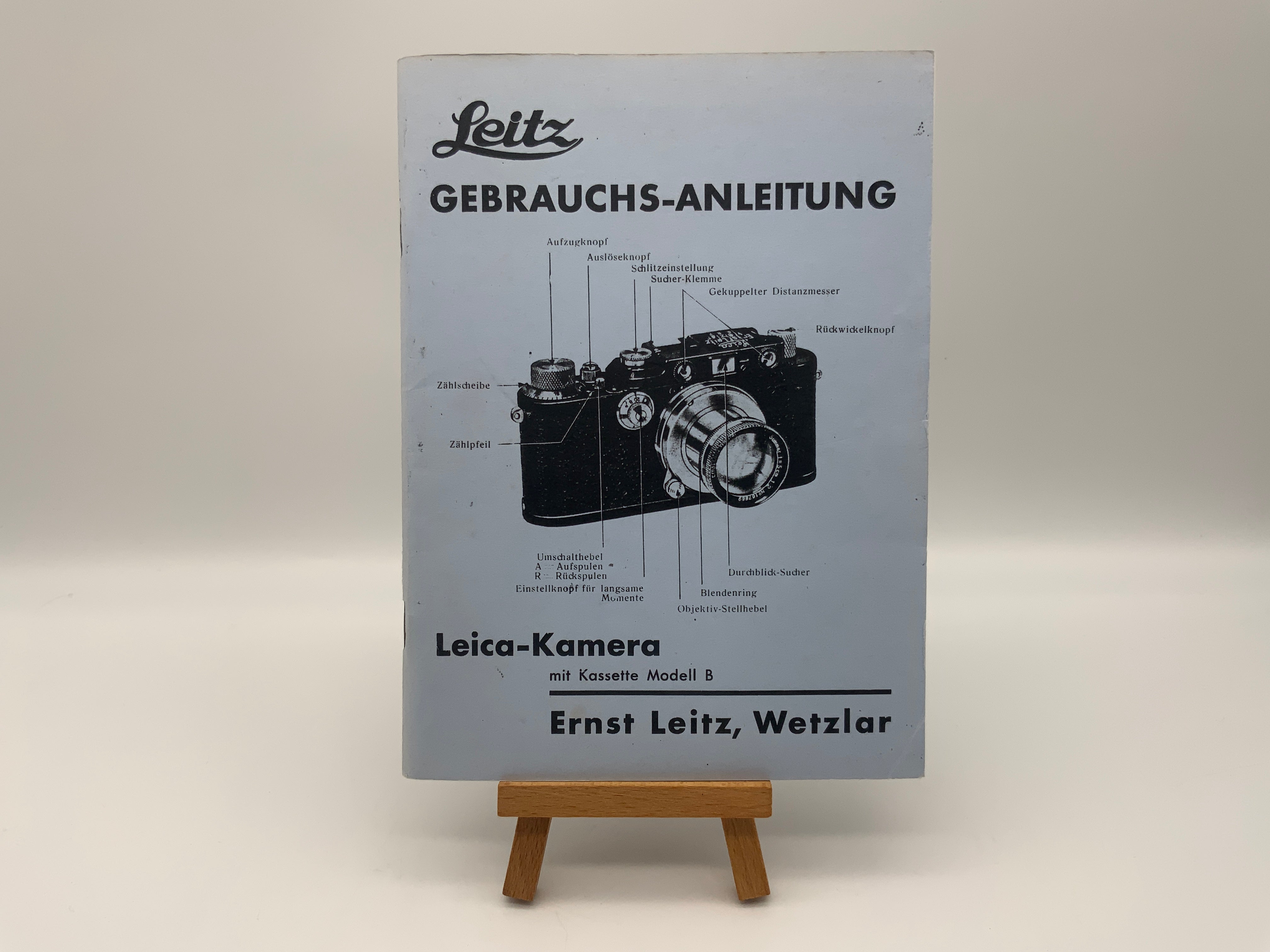 Leica Model B User Manual (German)