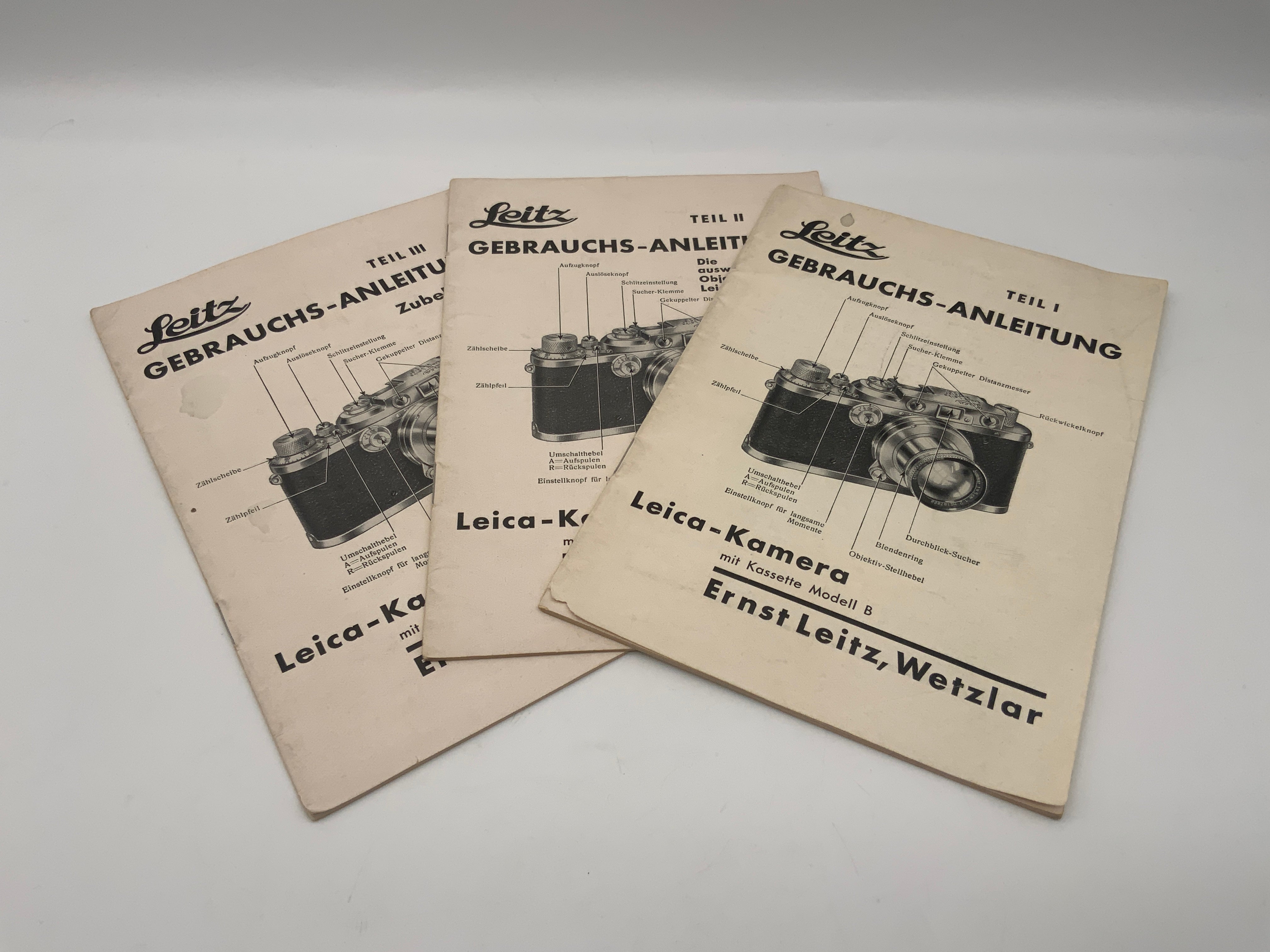 Leica Model B User Manual (German)