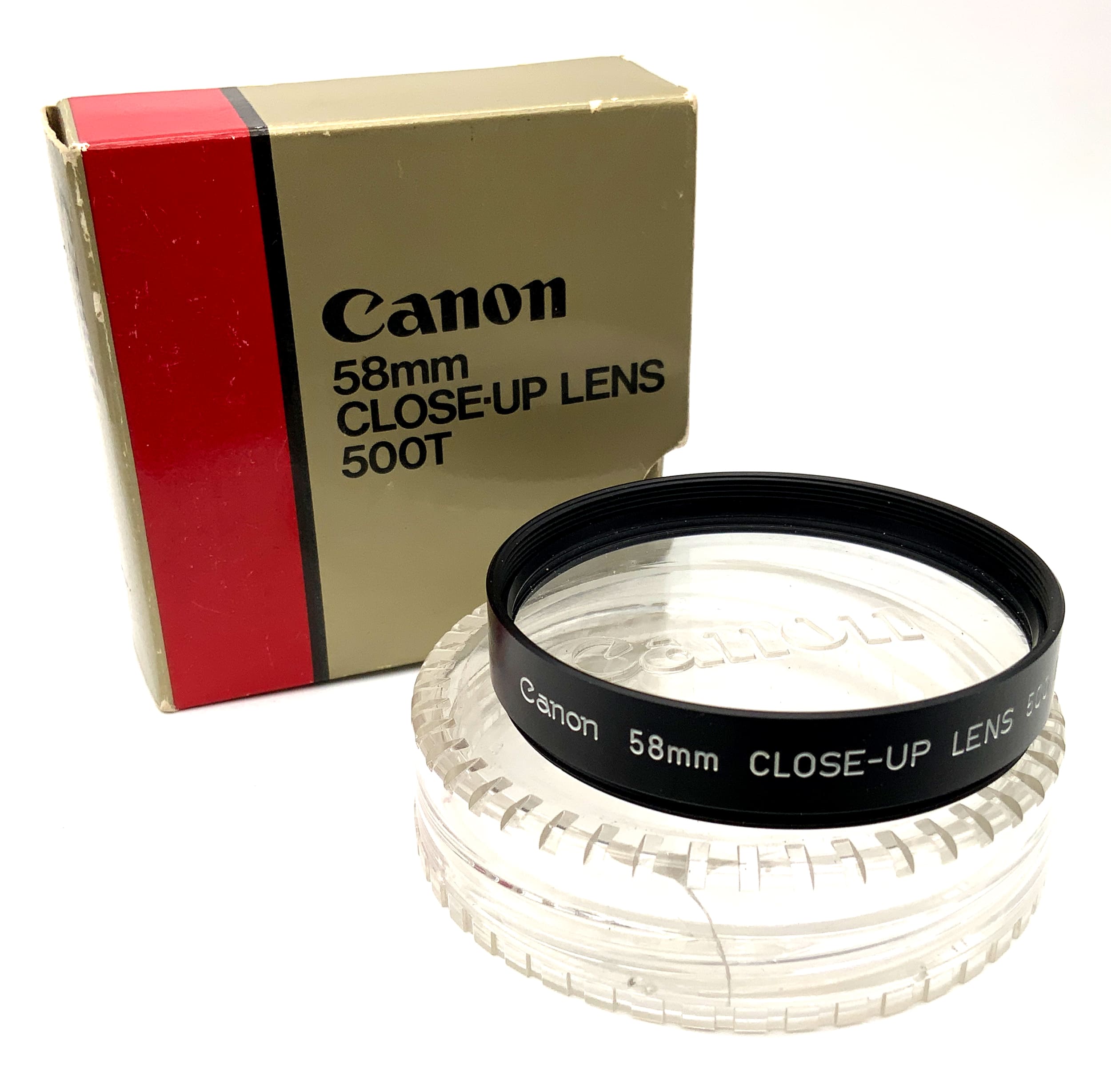 Canon Nahlinse Close-Up Lens 500 T in OVP Filter 58mm Kreisförmig Filtergewinde