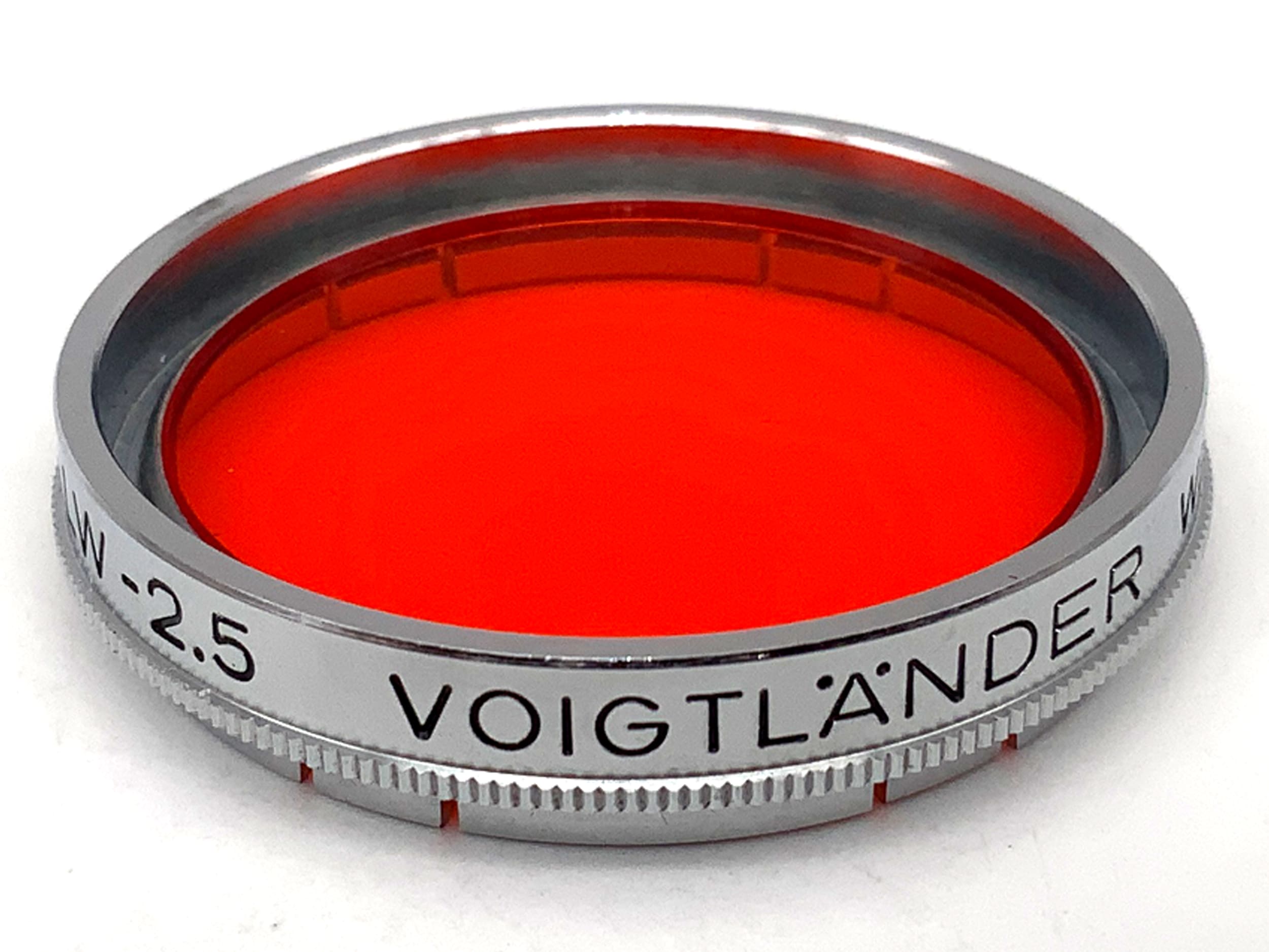 Voigtländer Color Filter 308/32 AR Or 5x LW-2.5 Orange Slip On Filter 32mm