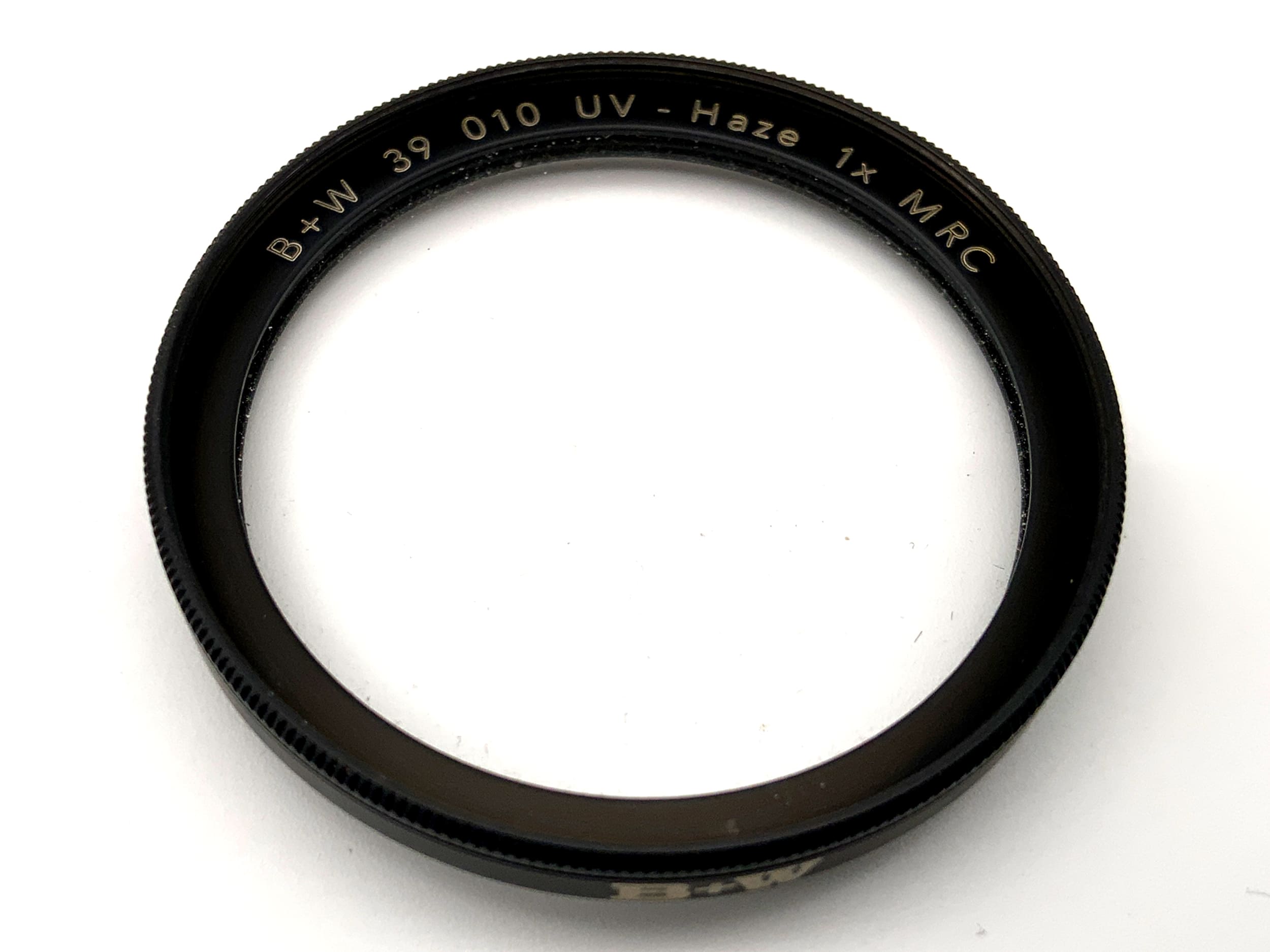 B+W UV 010 UV-Haze 1x MRC F-Pro Filter 39mm Kreisförmig Filtergewinde