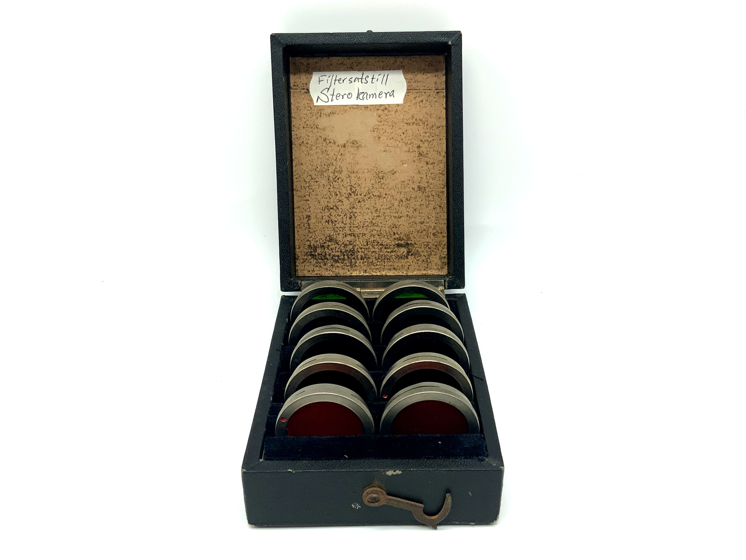 Arnz Jena Color Filters, 10-piece Slip-On Plug-in Filters, 32mm Filter Thread