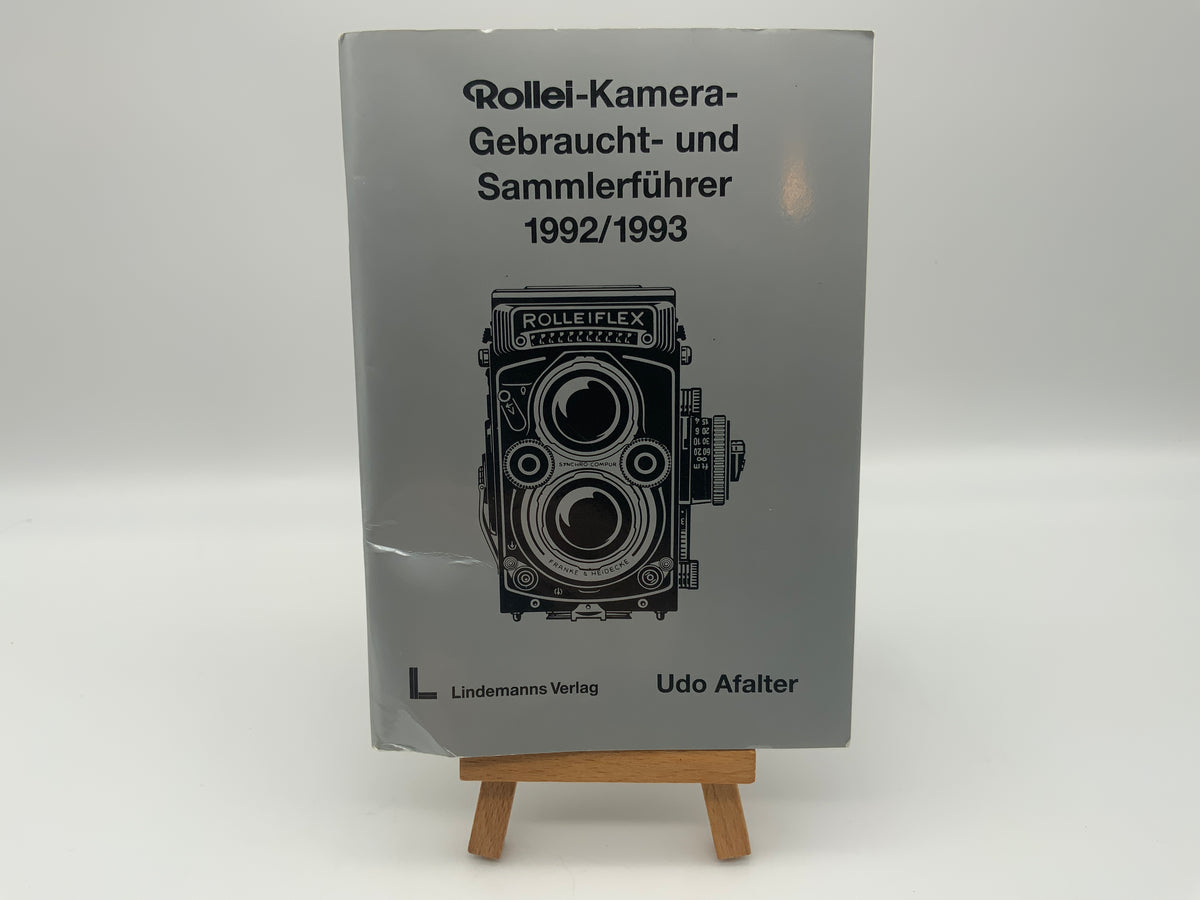 Rollei Collector's Guide 1992/1993 Brochure Udo Afalter Brochure German
