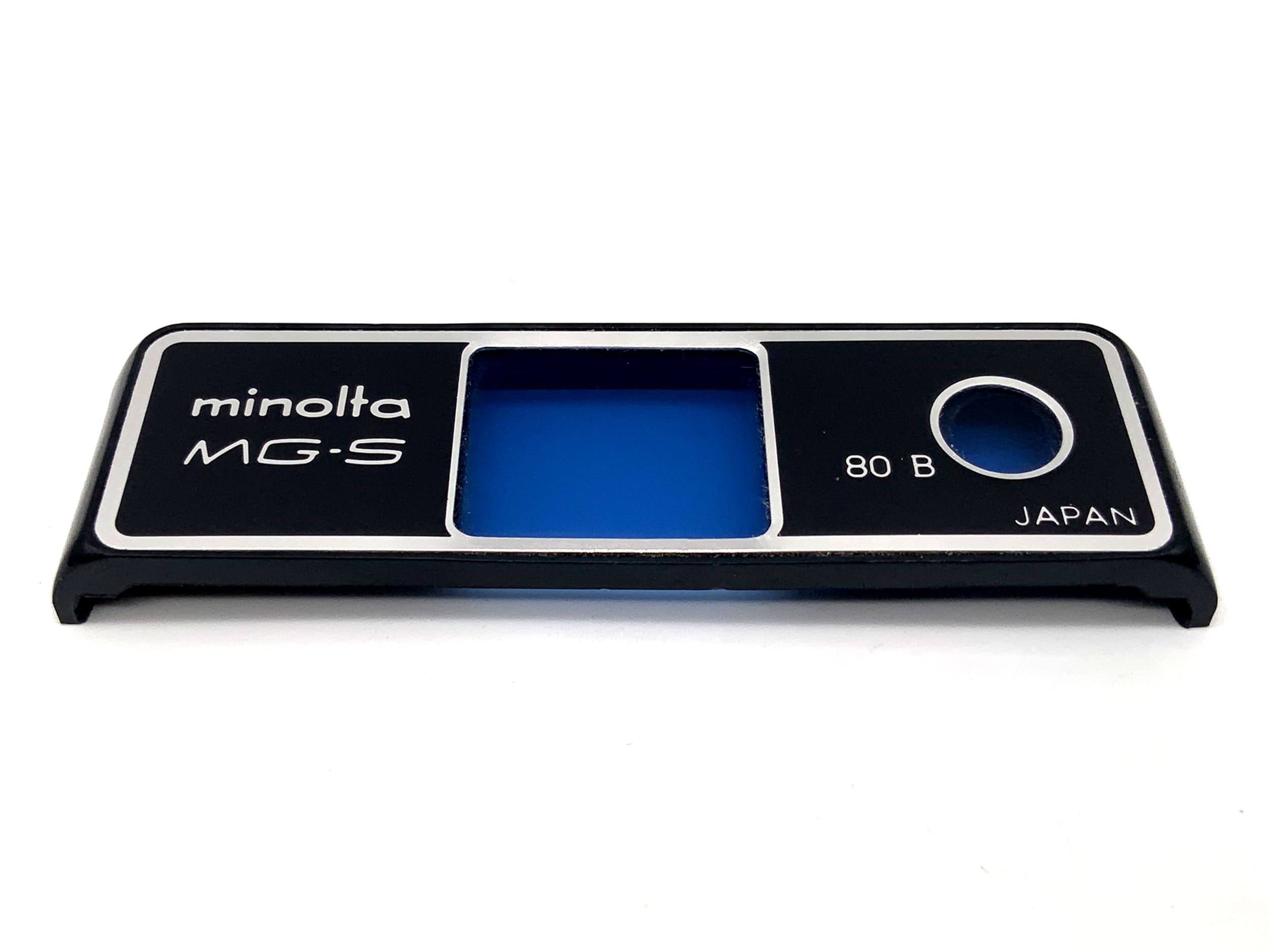 Minolta color filter filter attachment MG-S 80B blue blue filter filter thread