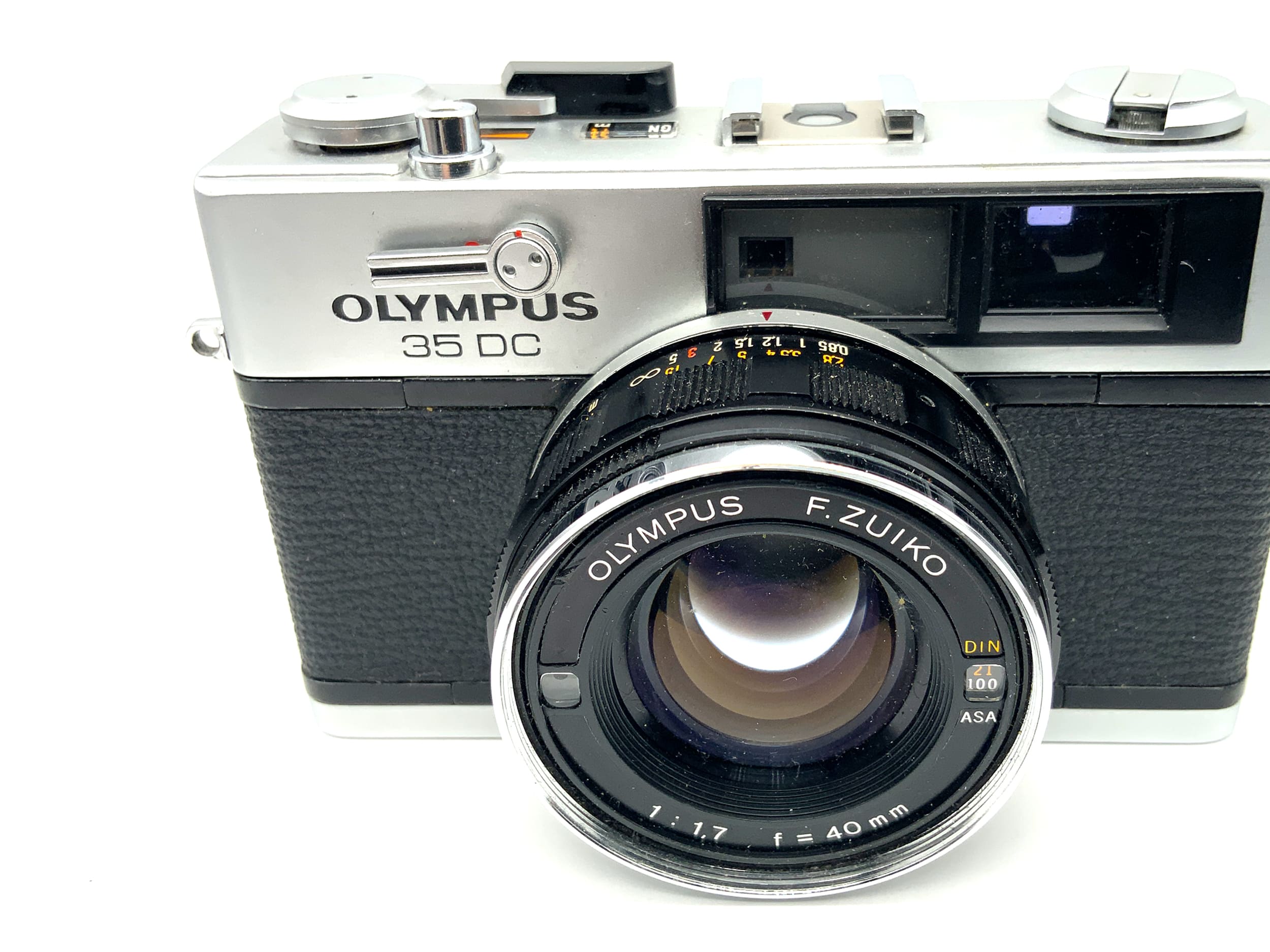 Olympus 35 DC rangefinder camera with F.Zuiko 40mm 1:1.7 analog camera