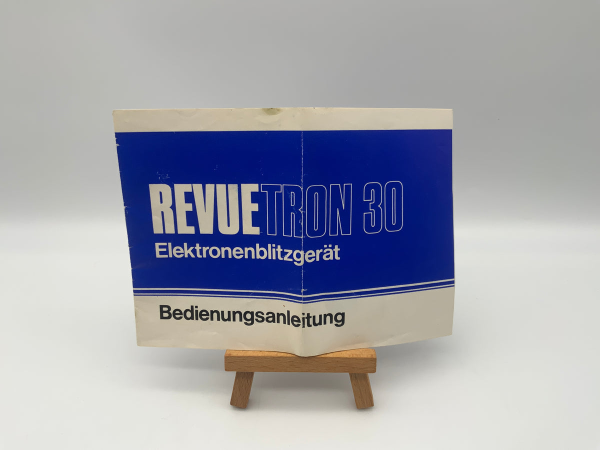 Revue Tron 30 Electronic Flash Unit User Manual German